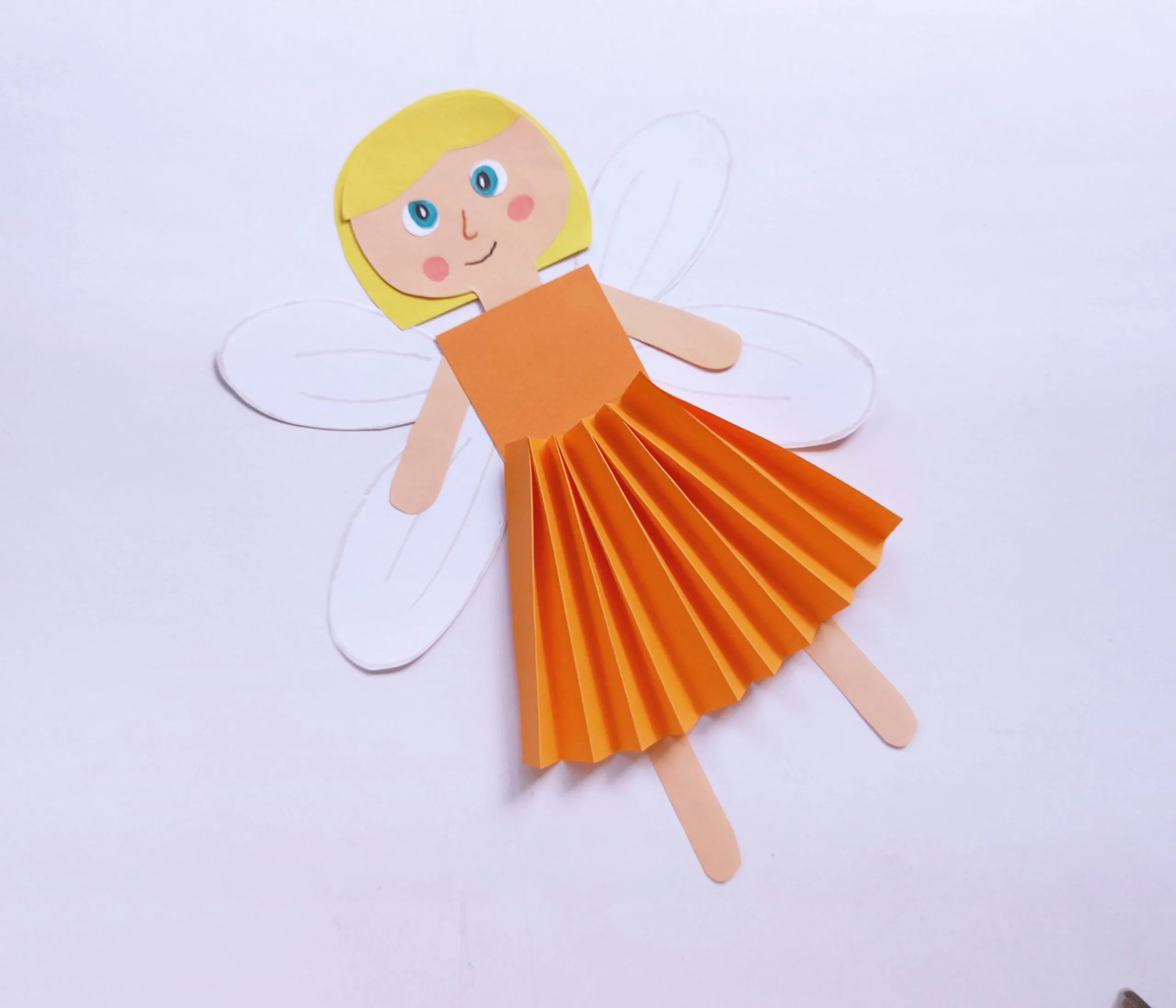 fairy fall craft for girls
