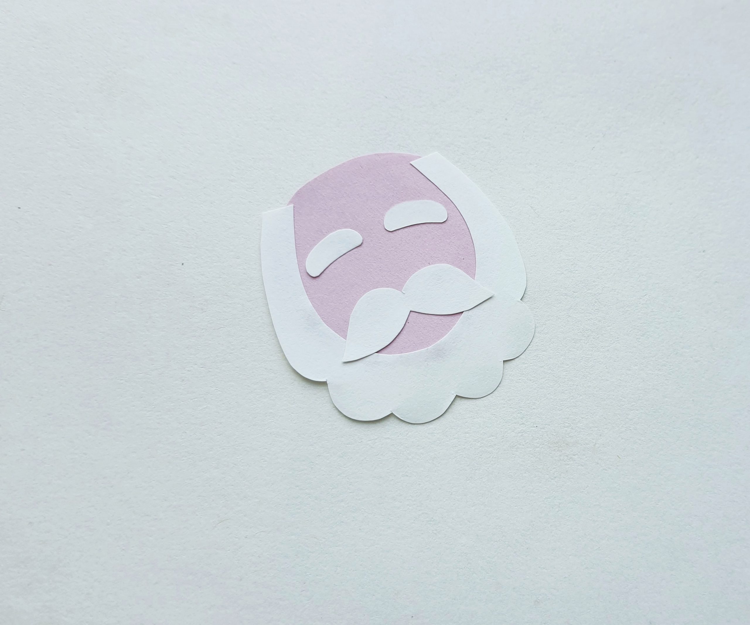 how to make santa claus face