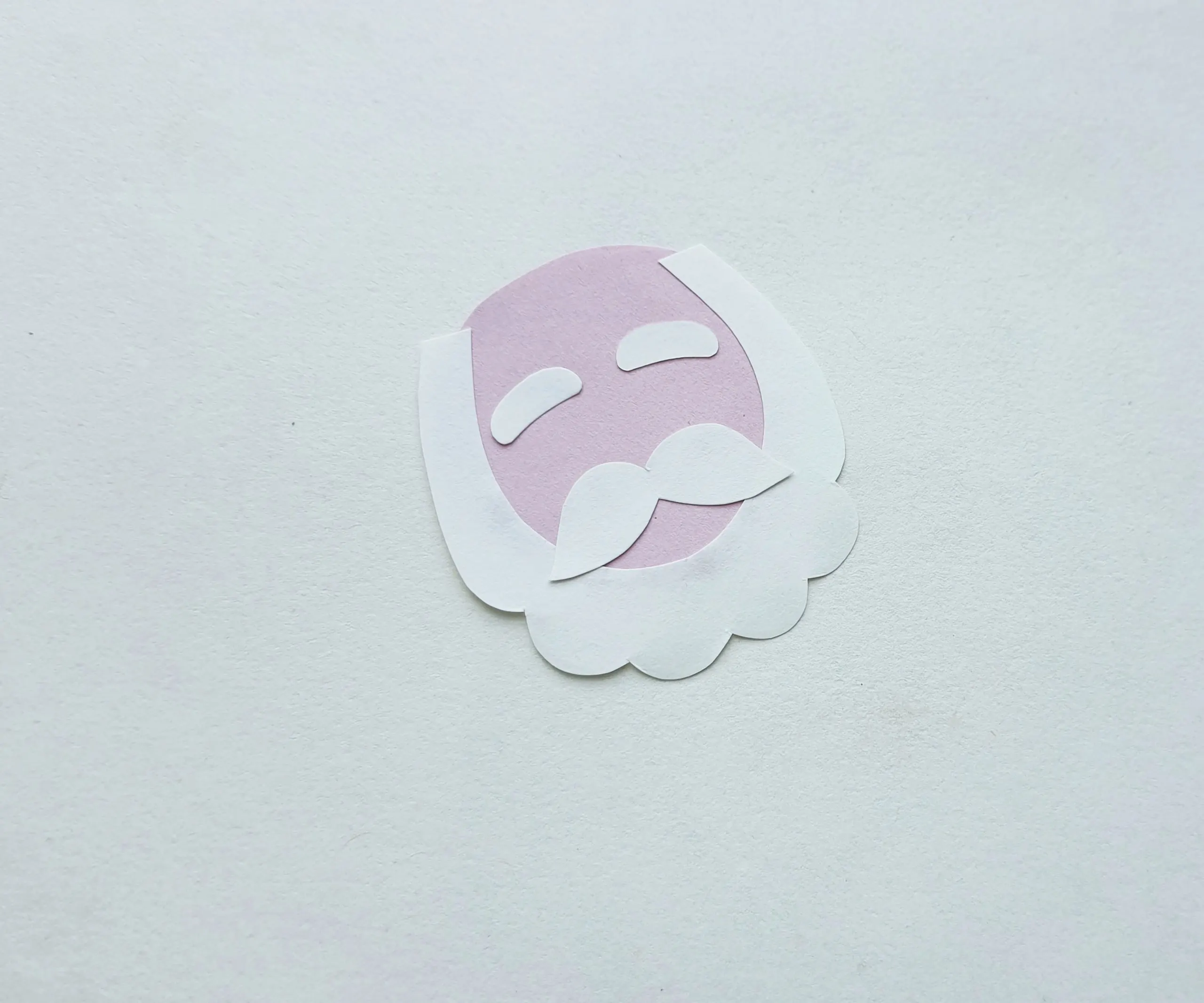 how to make santa claus face