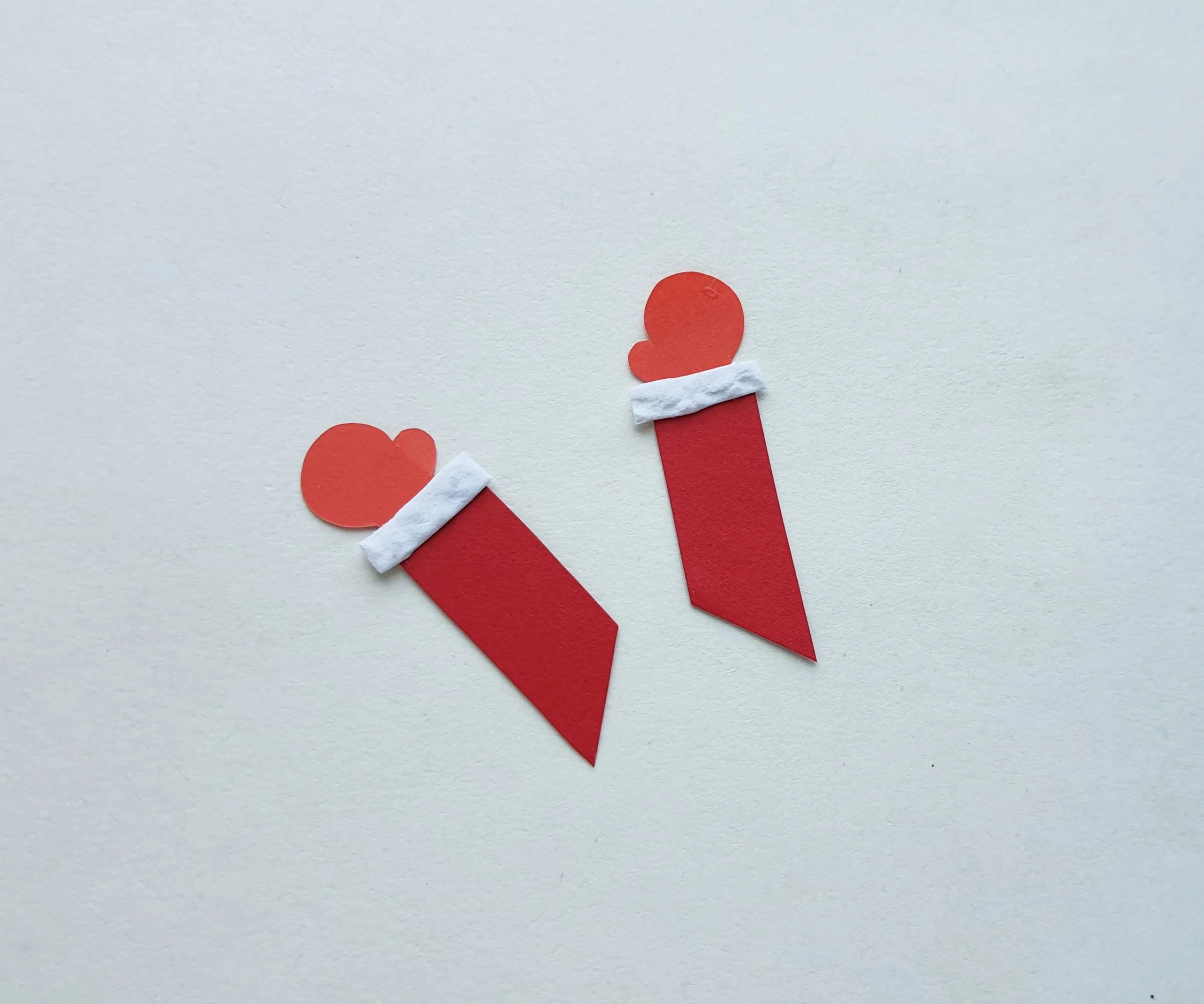 diy santa claus puppet craft