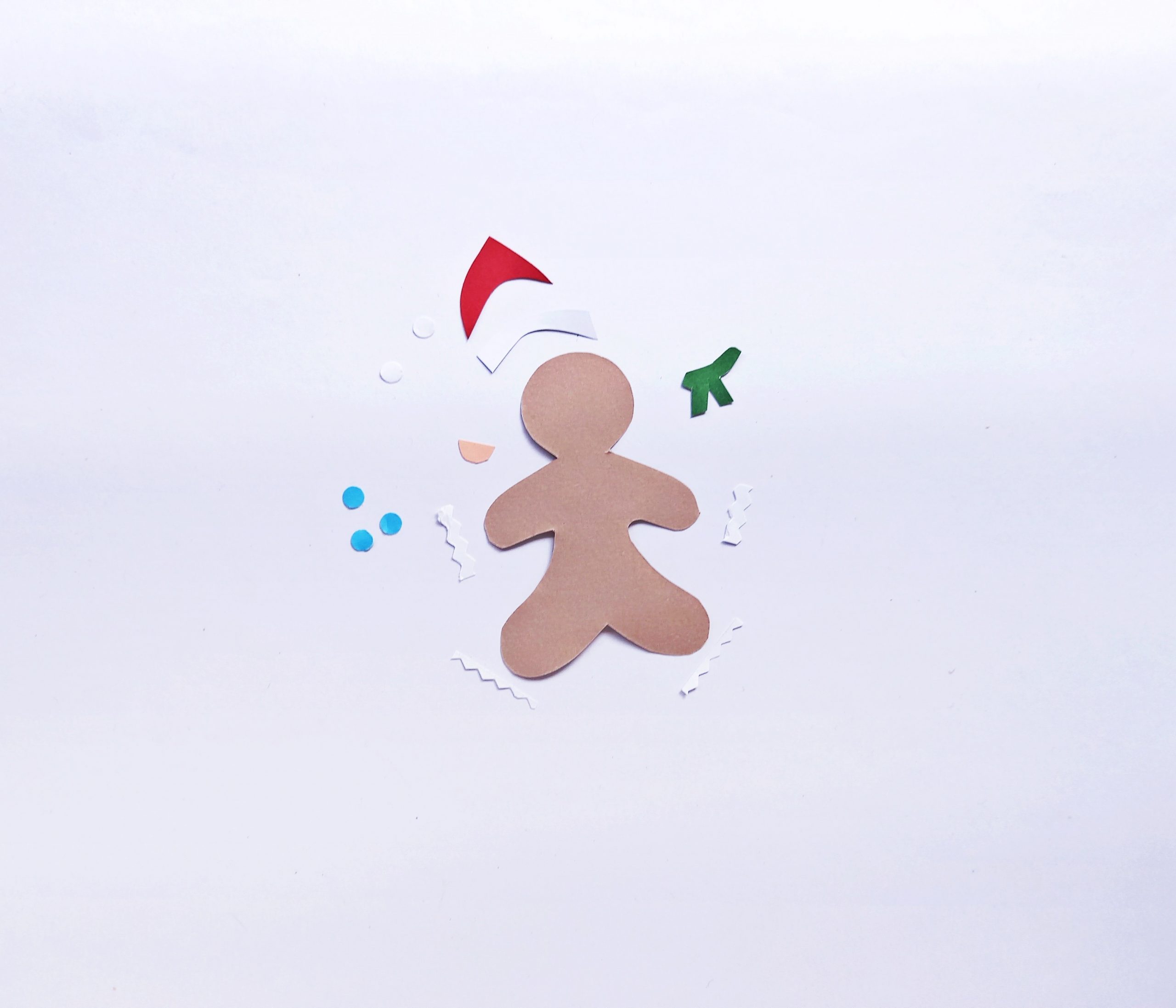 gingerbread man bookmark craft supplies