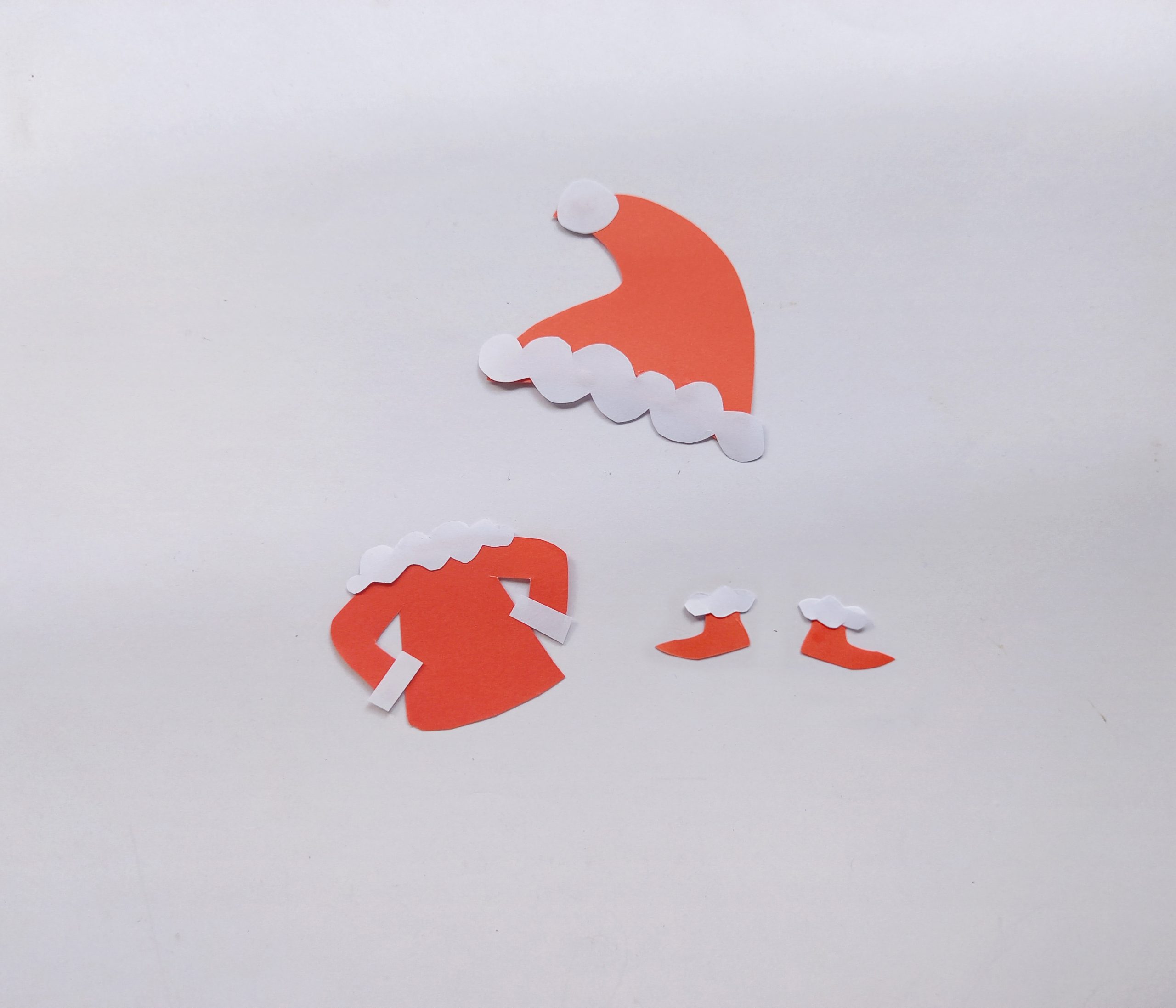 paper grinch craft process