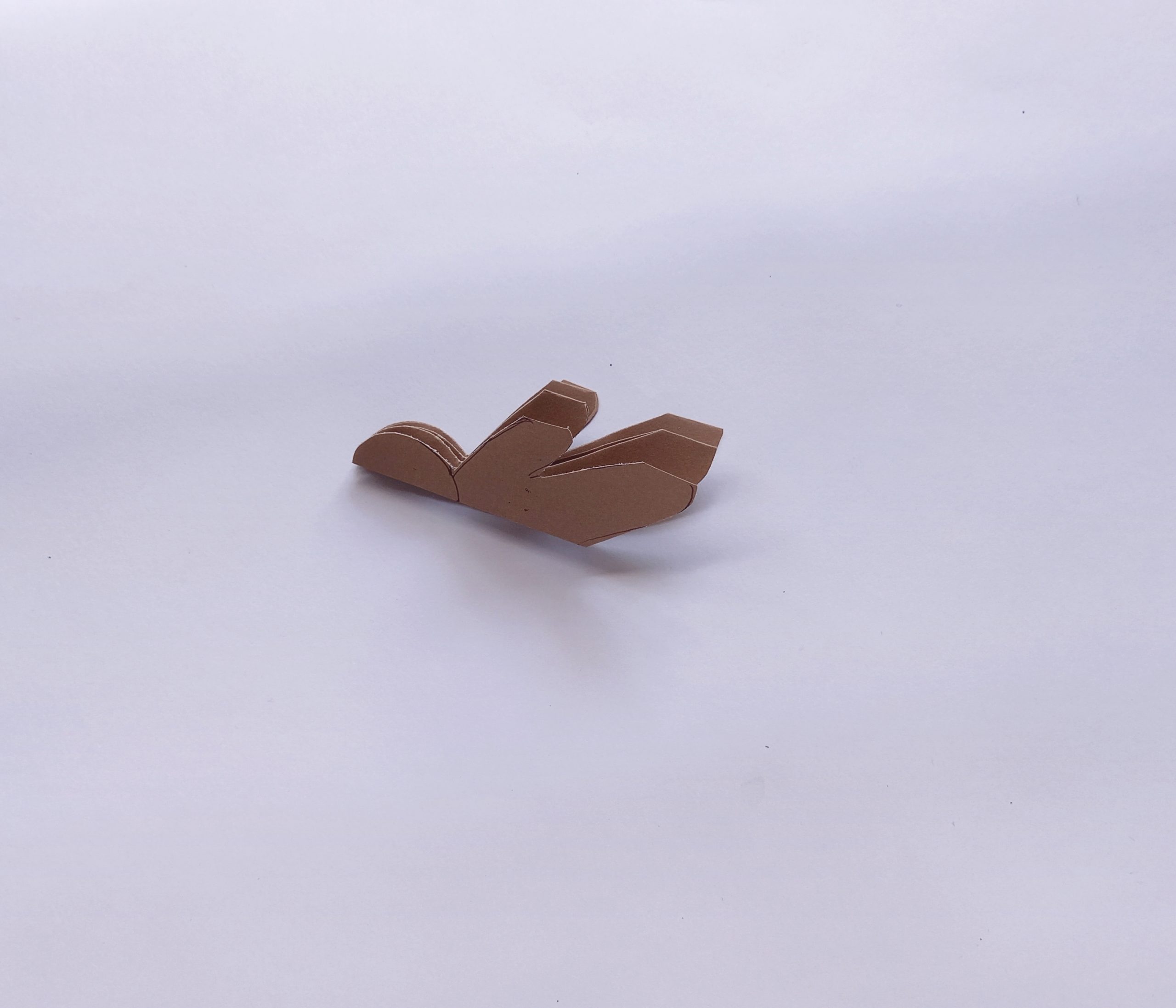diy gingerbread man pop up card