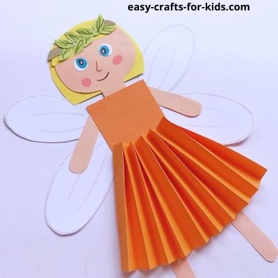 fall fairy craft for kids