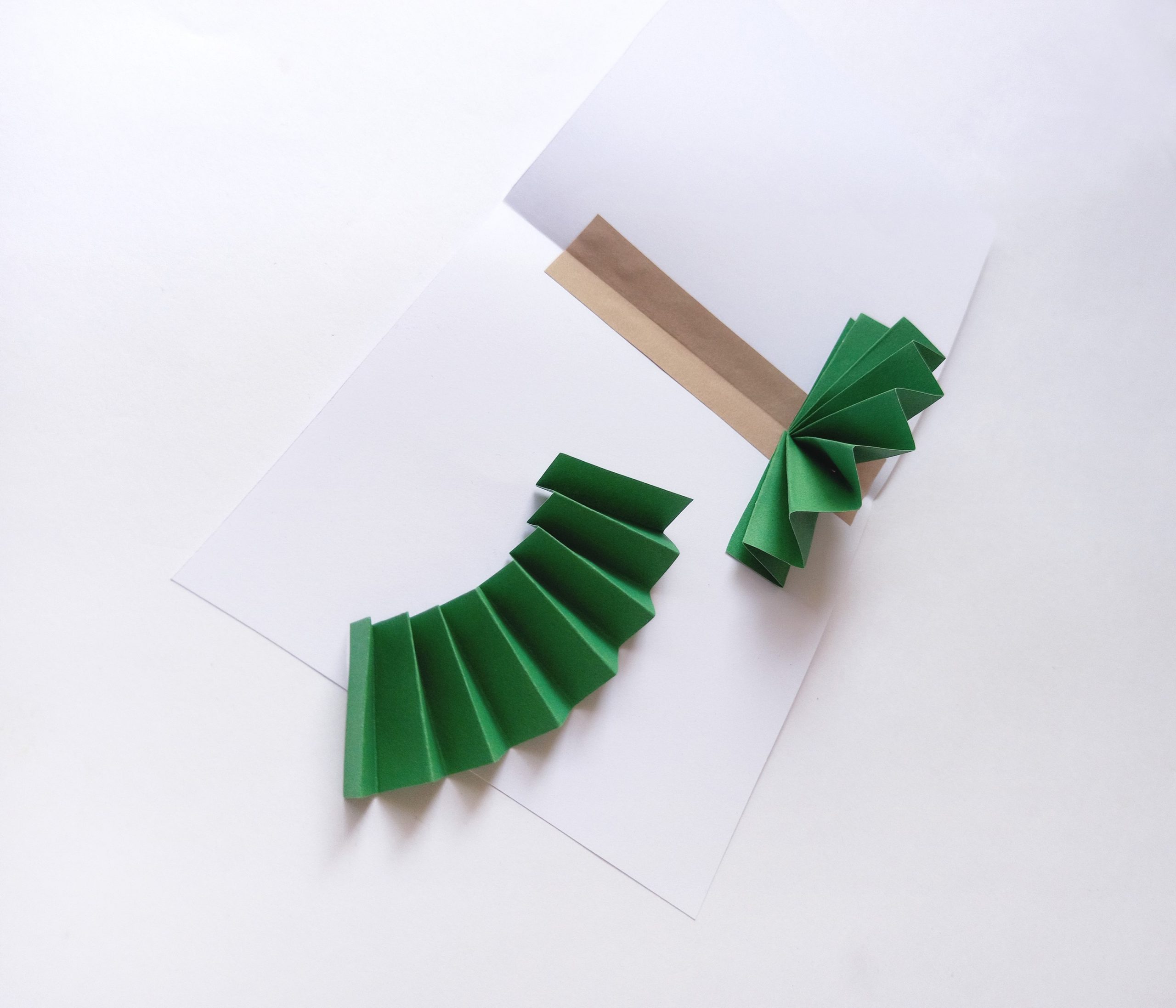 diy christmas tree card