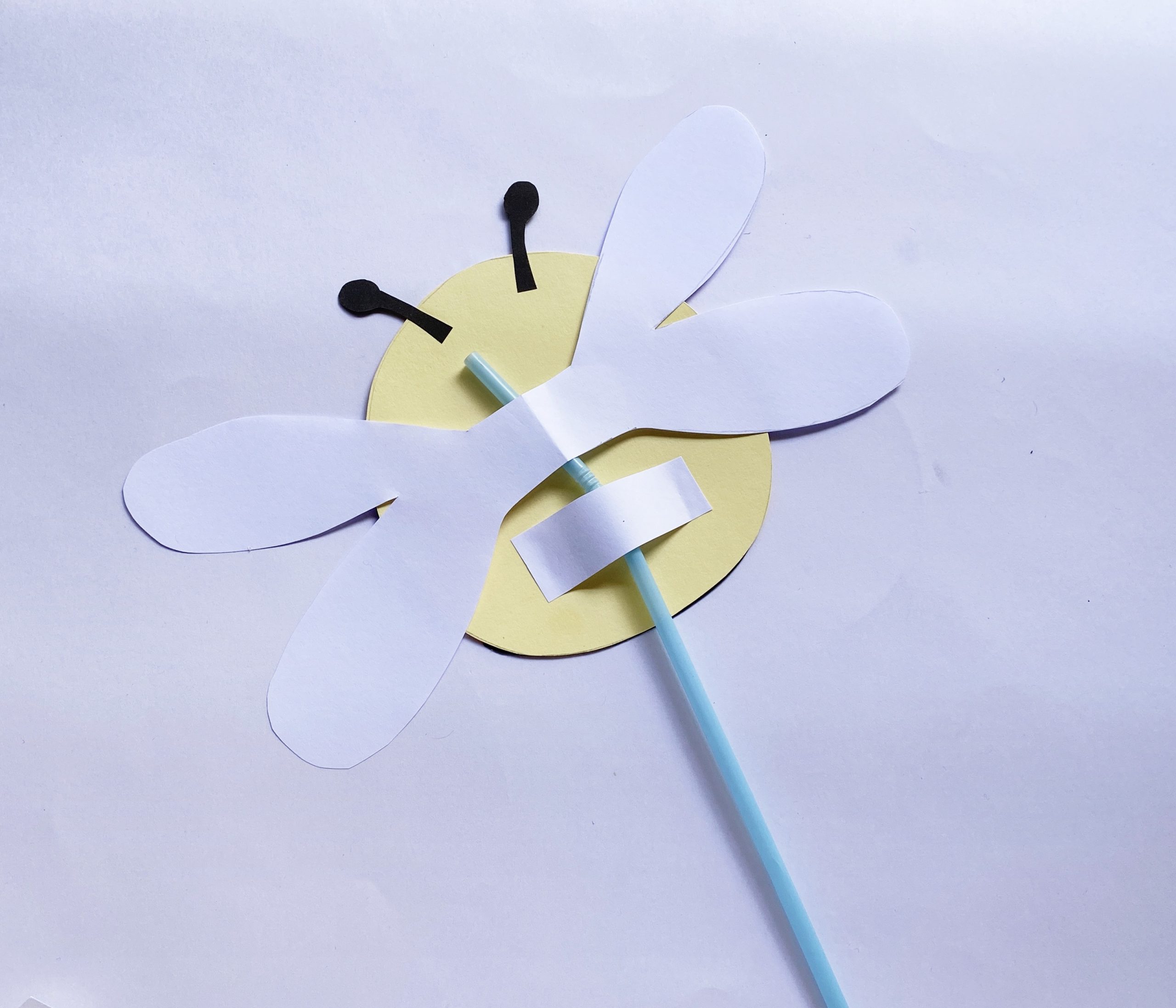 flying bee craft for children