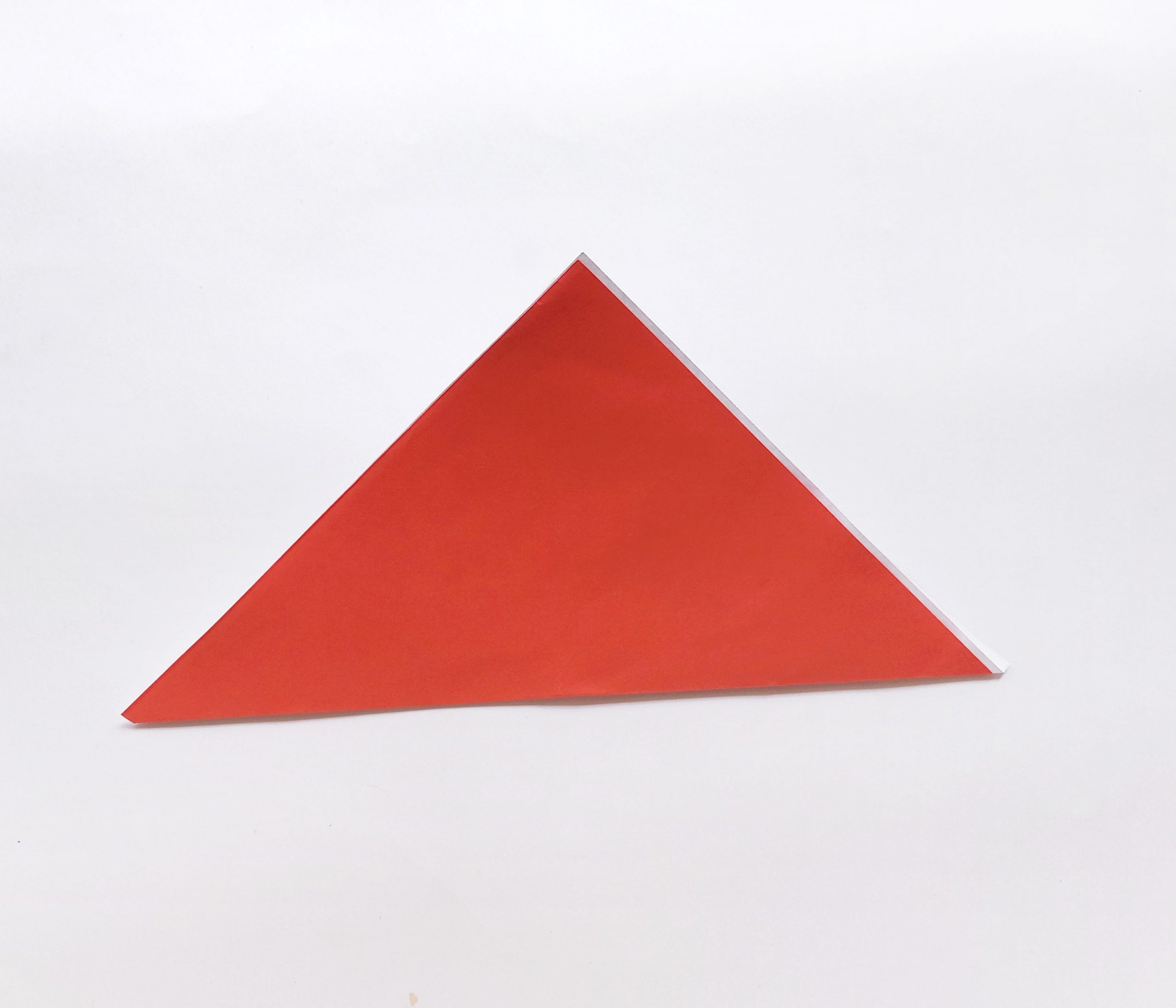 how to make Santa by folding paper