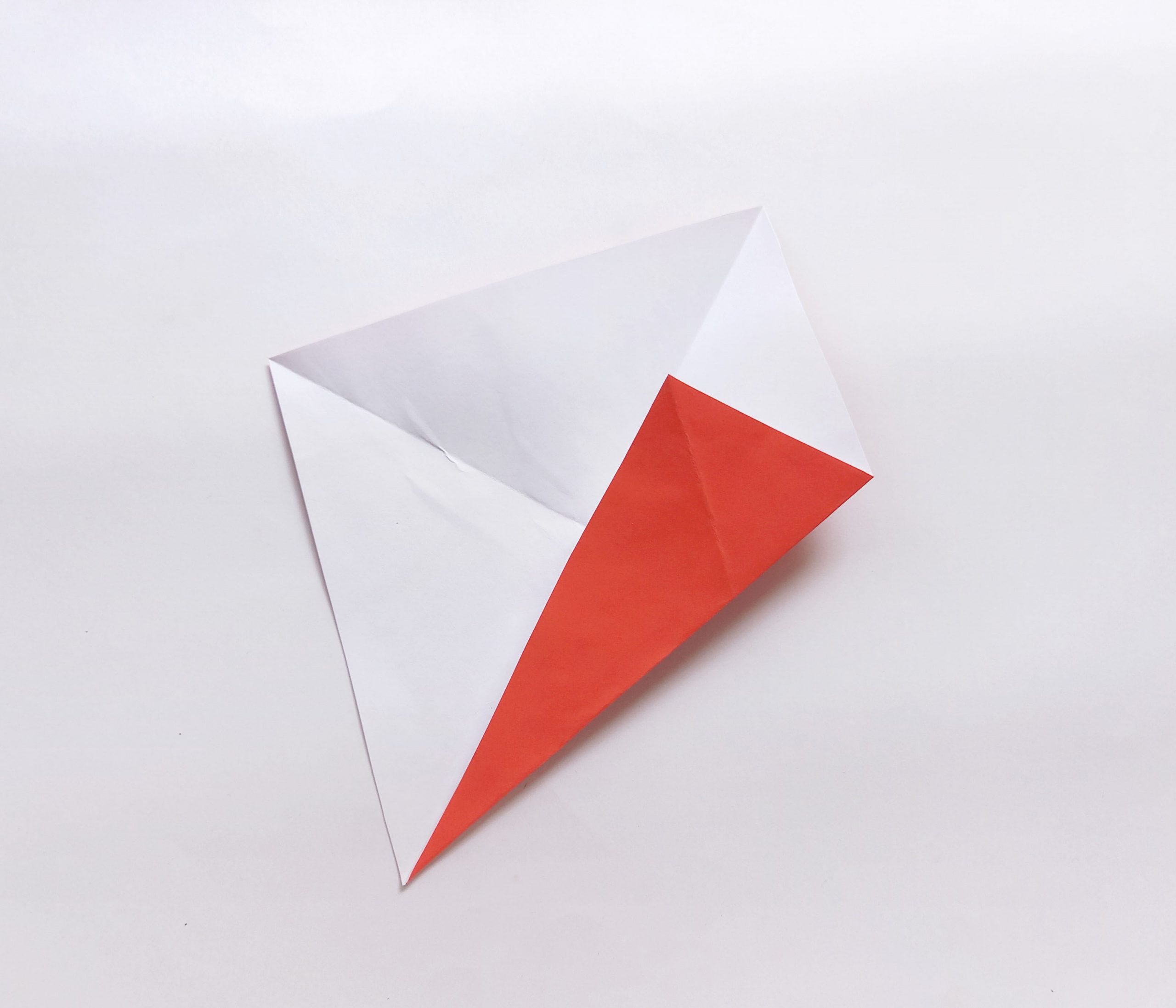 santa christmas origami instructions