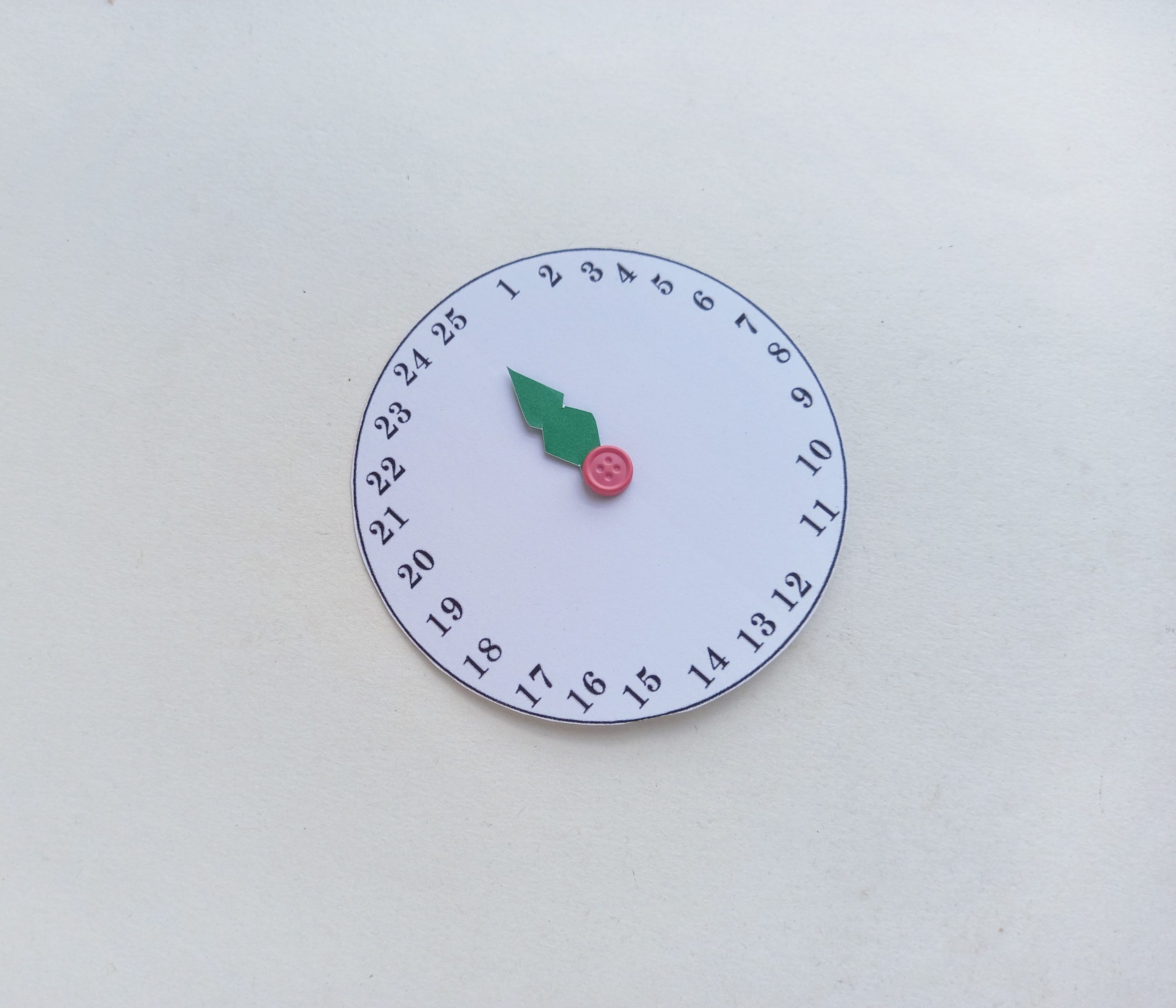 christmas countdown craft for kids