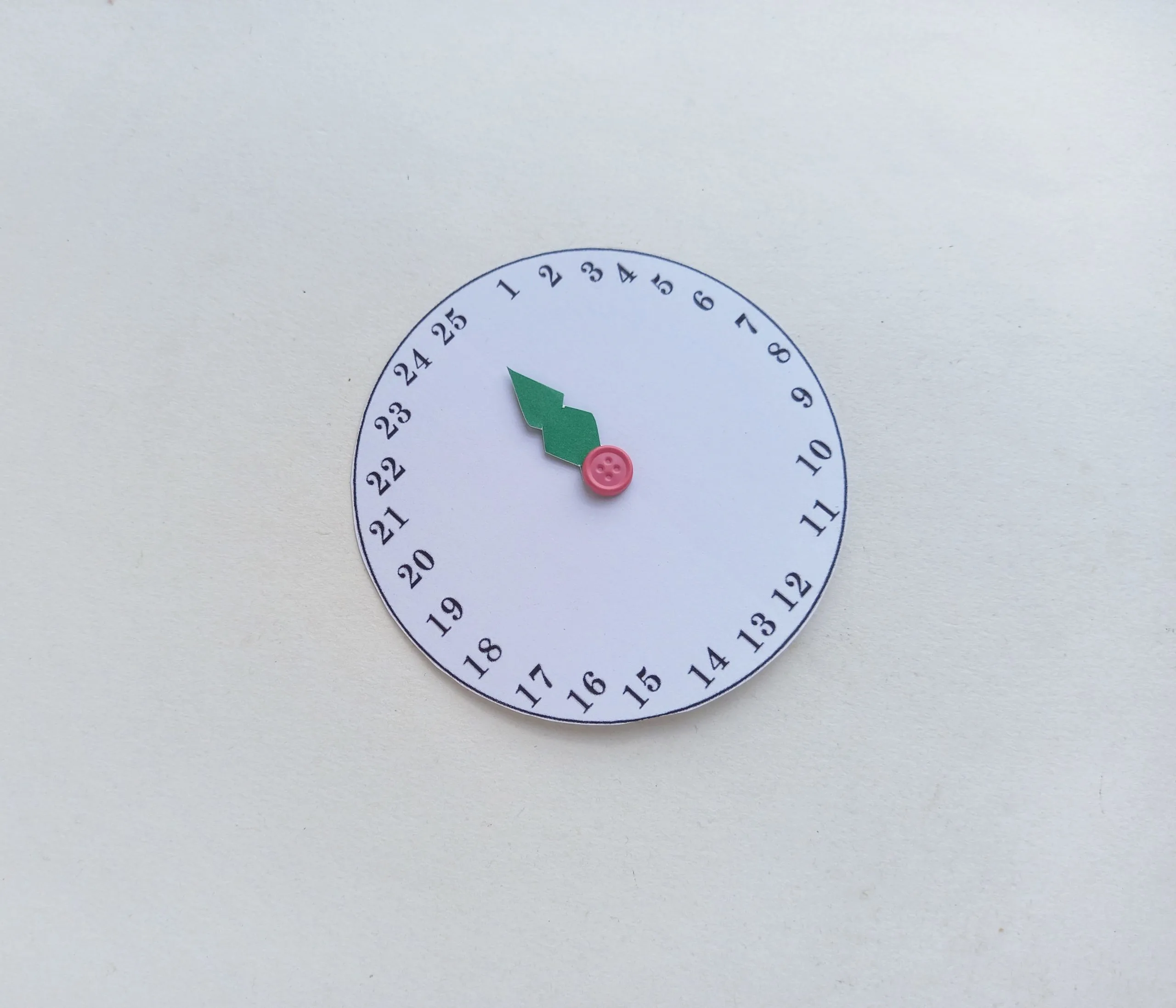 christmas countdown craft for kids