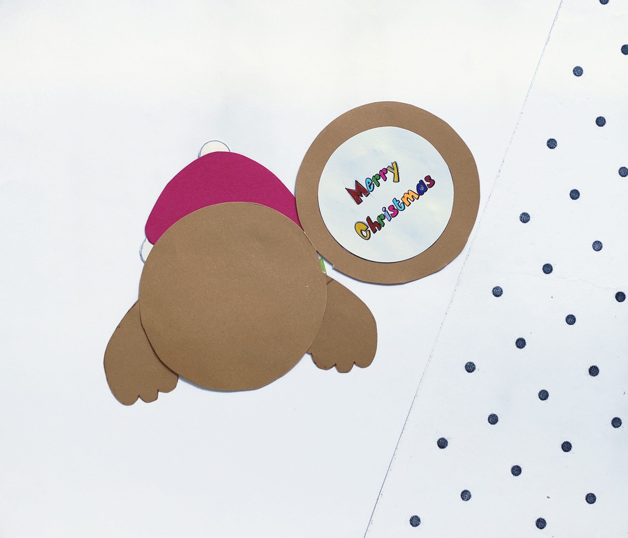 merry christmas card craft