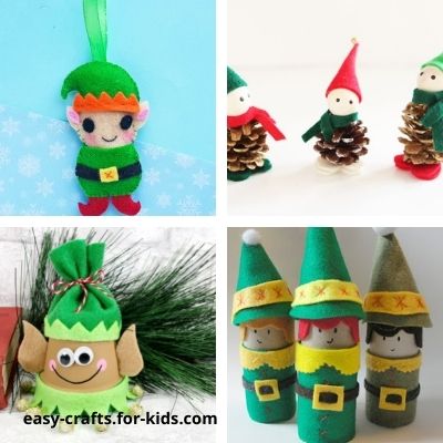 Easy Elf Crafts for Christmas