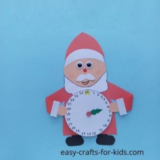 santa clock craft