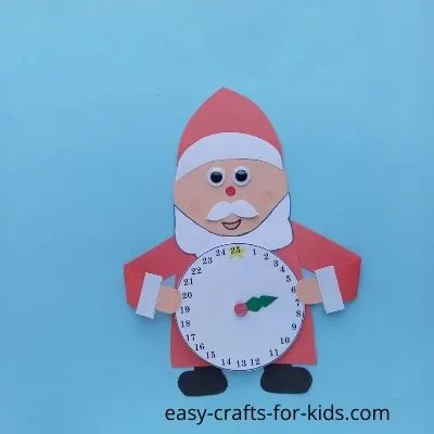 santa clock craft