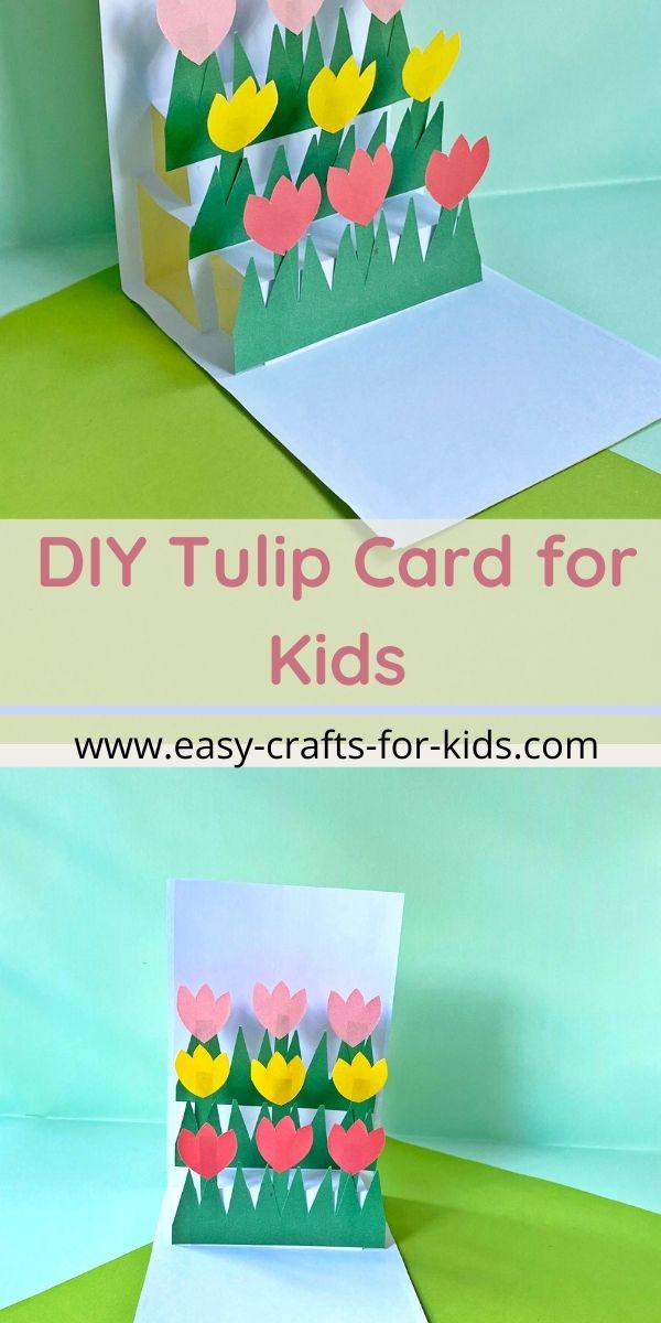 DIY Tulip Card for Kids