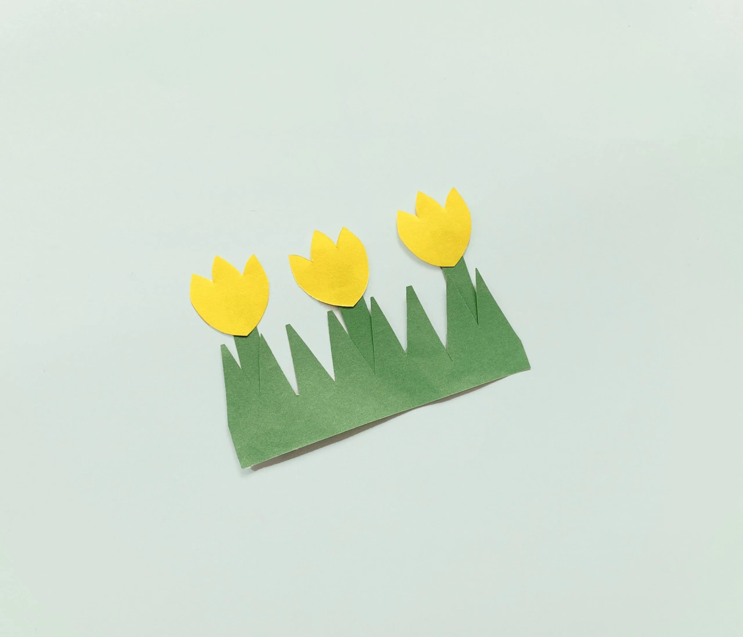 how to make a 3d tulip card