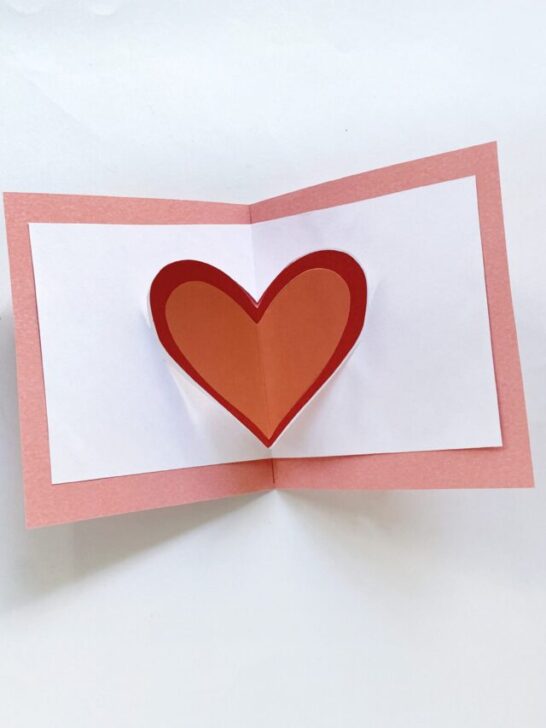Heart Pop Up card Process (10)