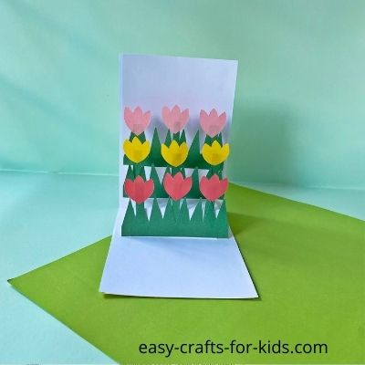 tulip flower craft