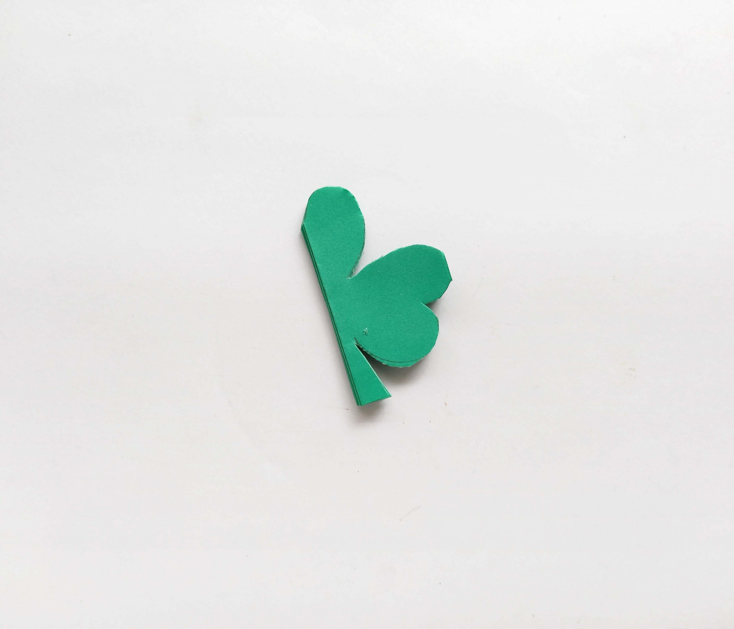 3d shamrock card for kids