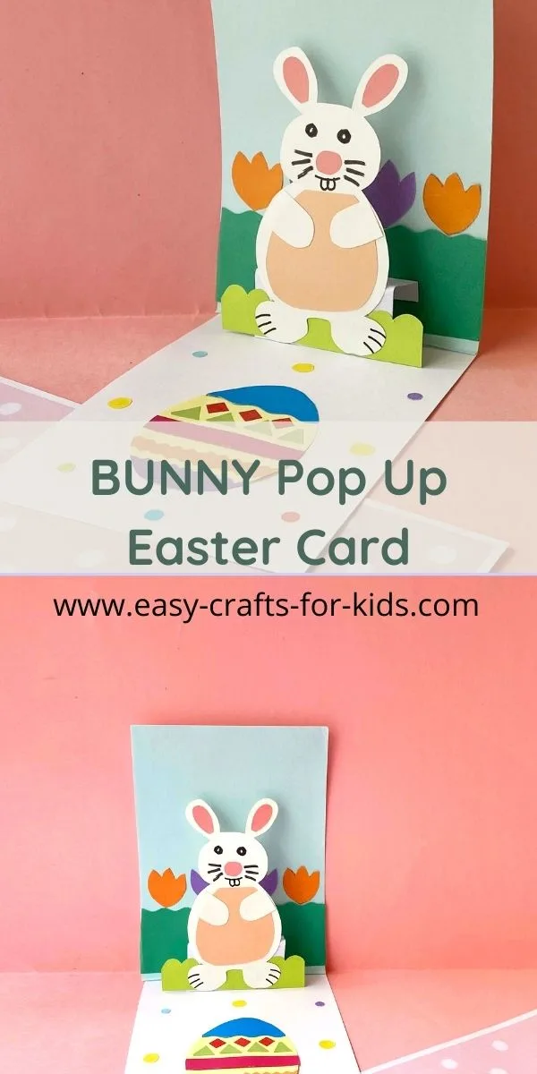 Happy Easter Bunny Pop Up Card