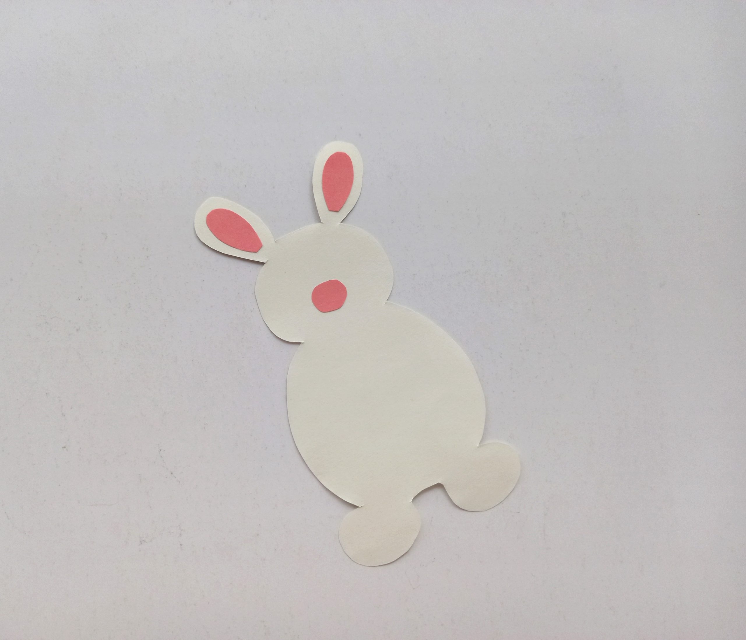 bunny pop up card instructions