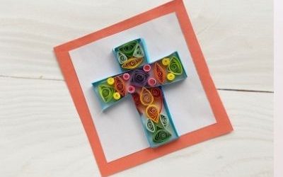 paper cross crafts for kids
