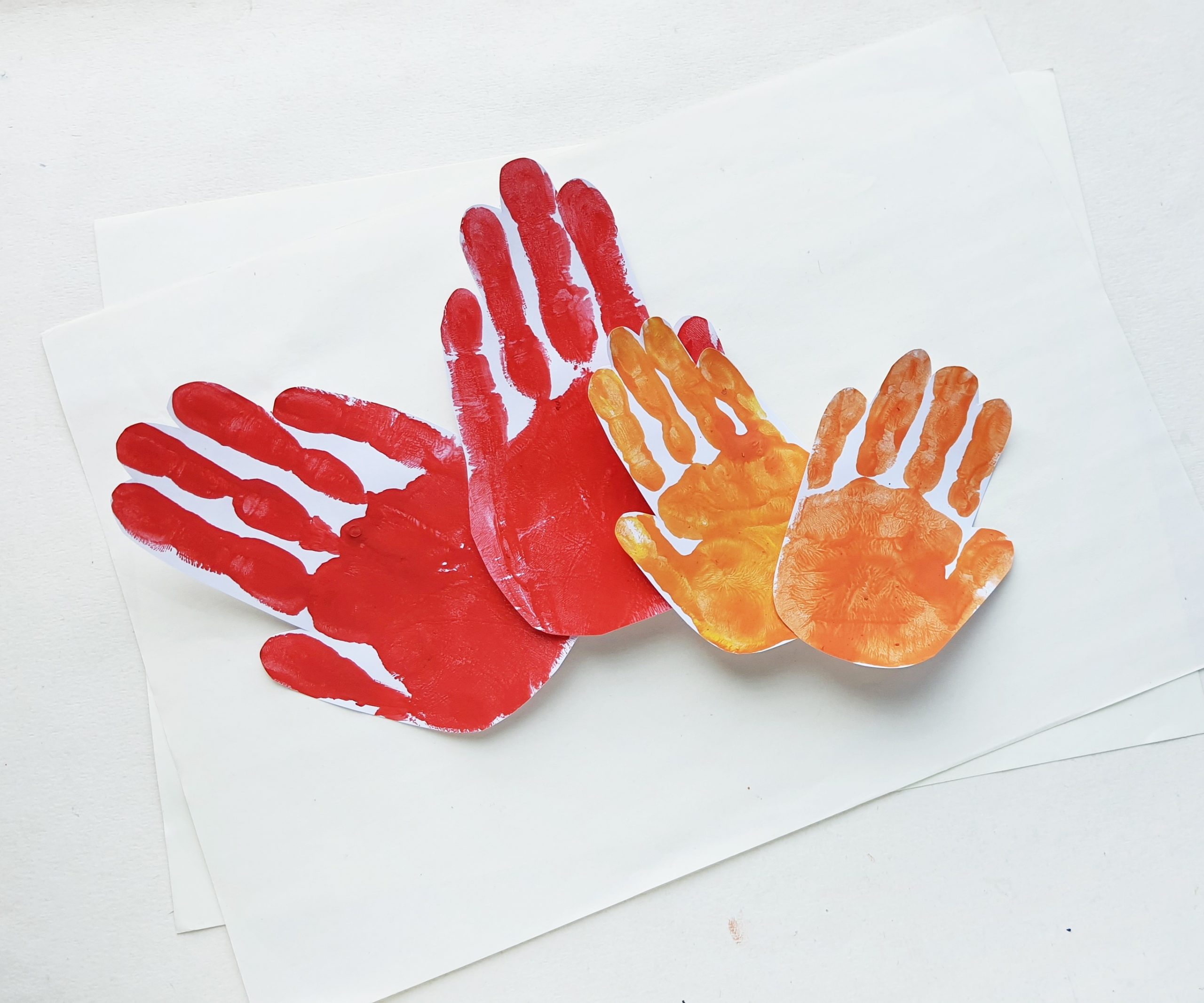 handprint butterfly craft