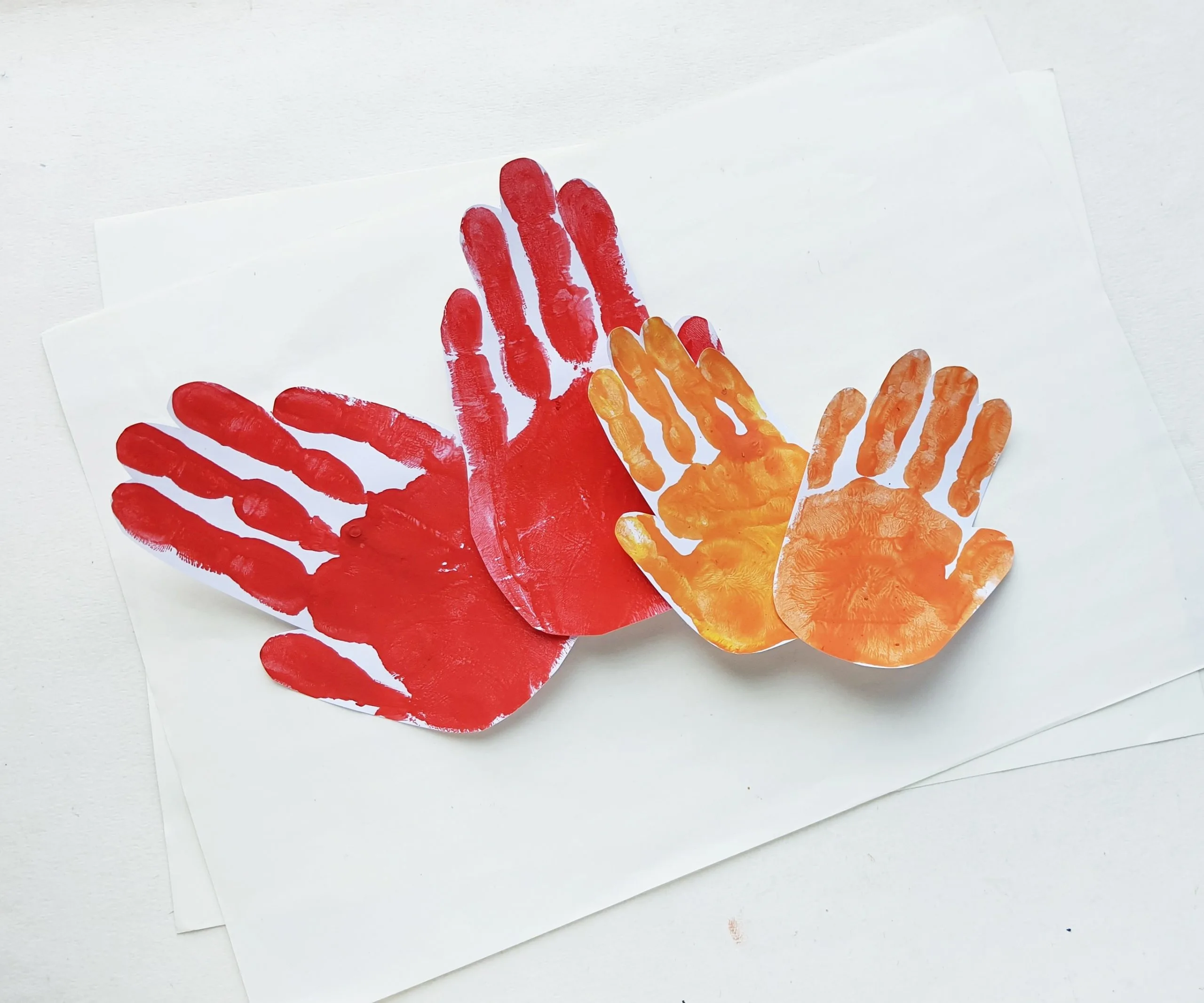 handprint butterfly craft