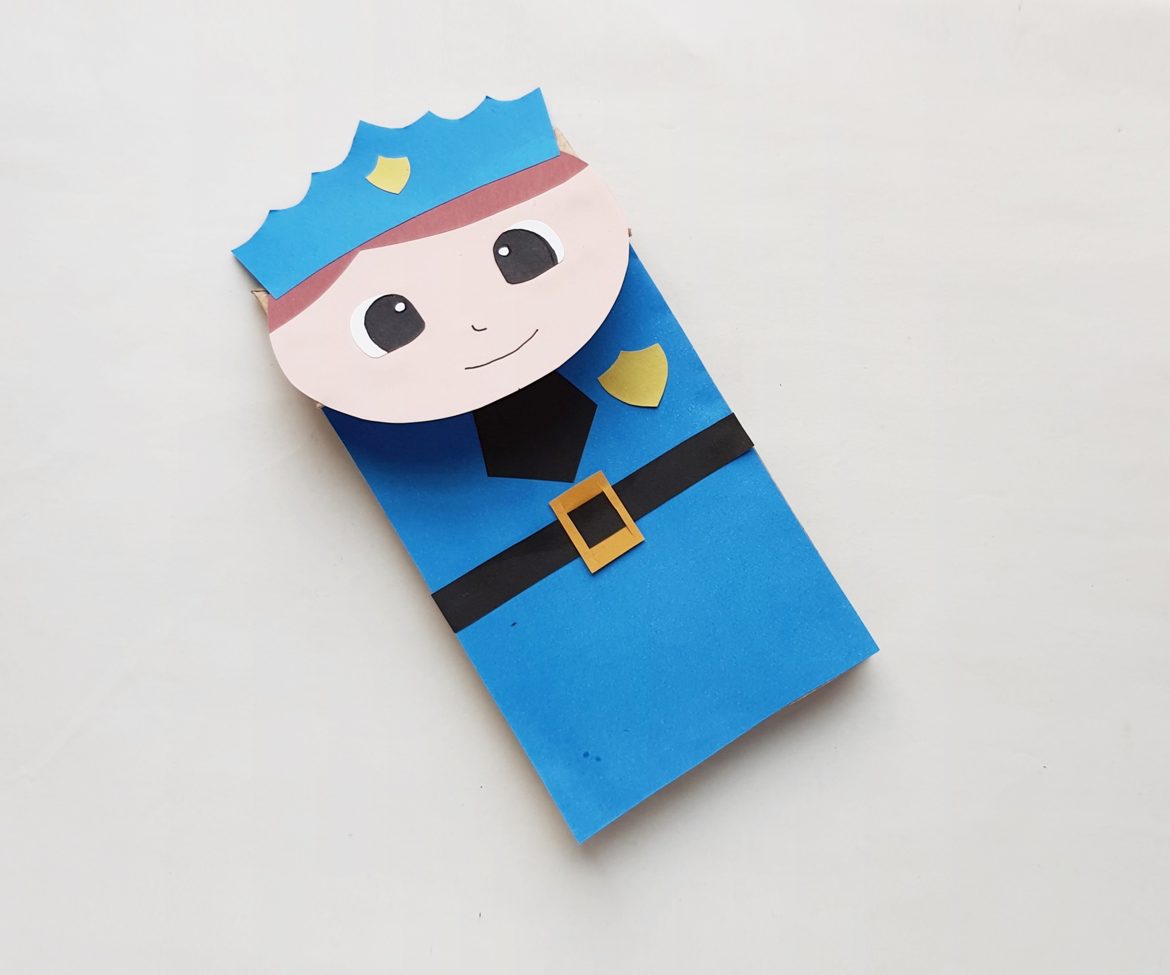paper bag policeman