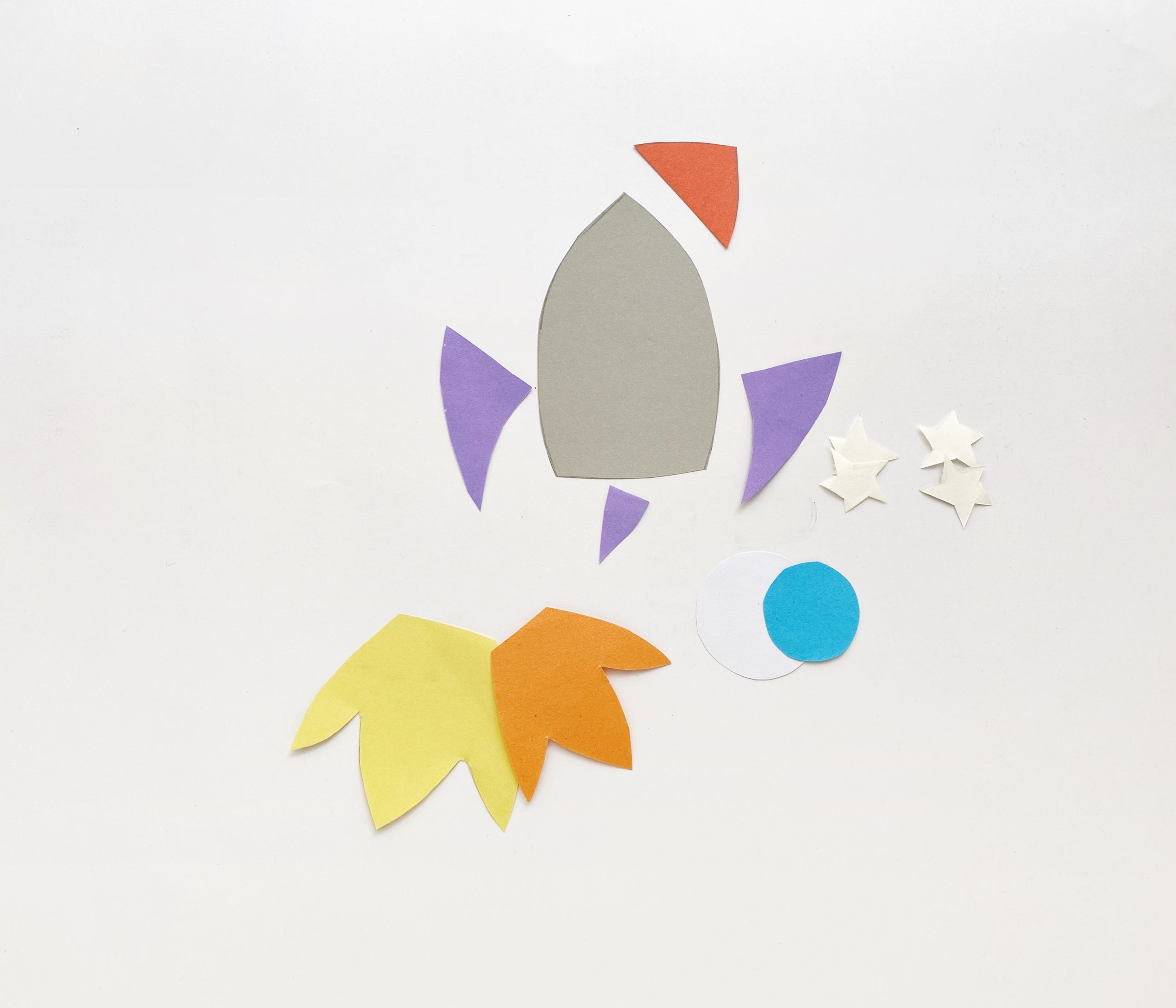 rocket pop up card supplies