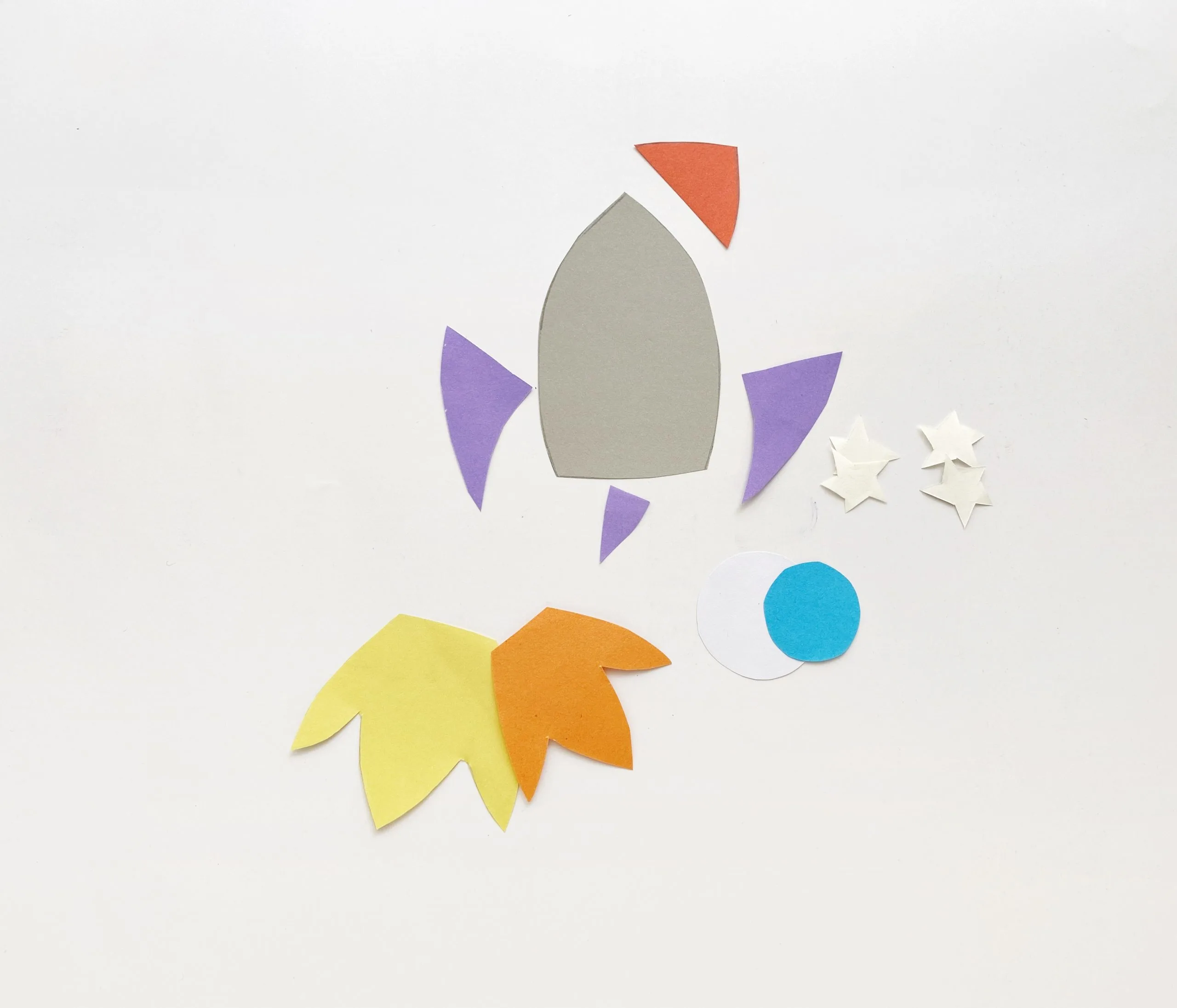 rocket pop up card supplies