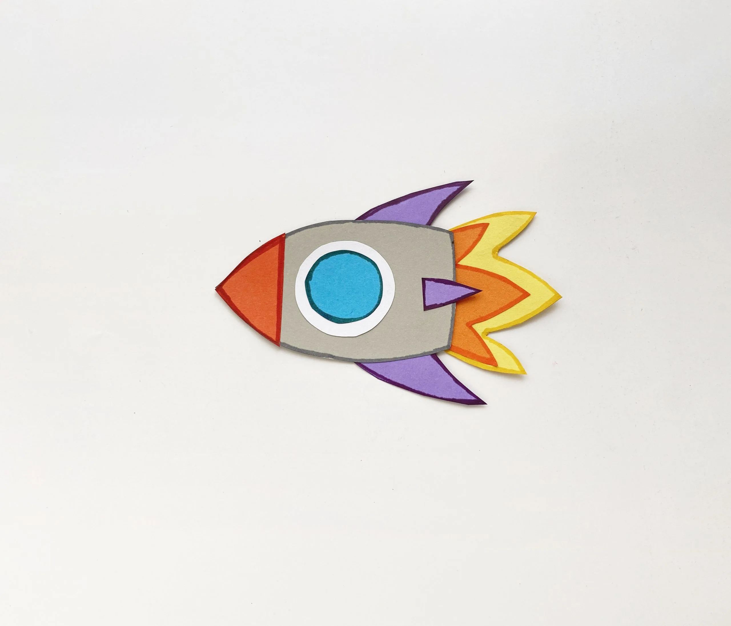 rocket card craft procedure