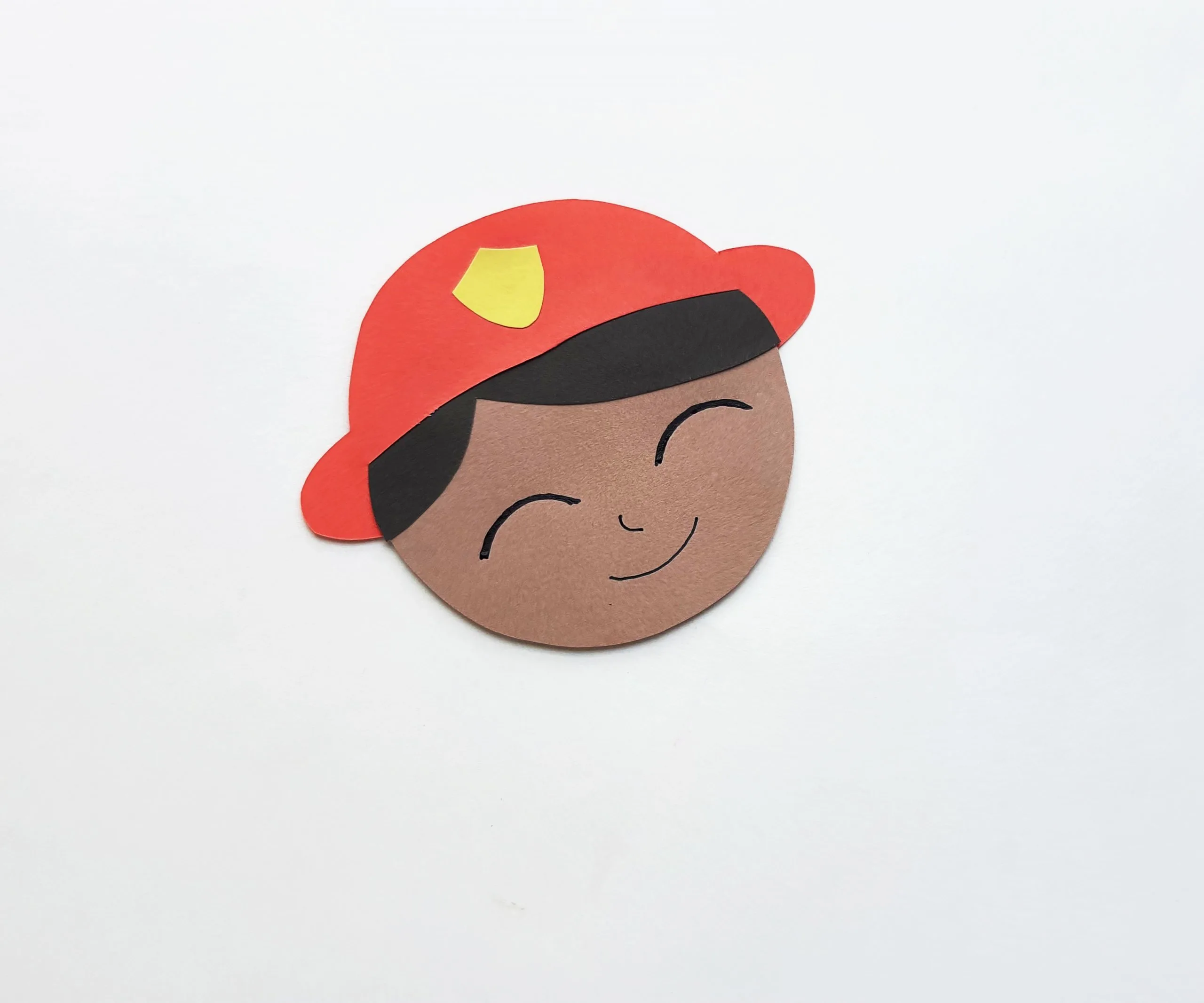 firefighter craft step by step