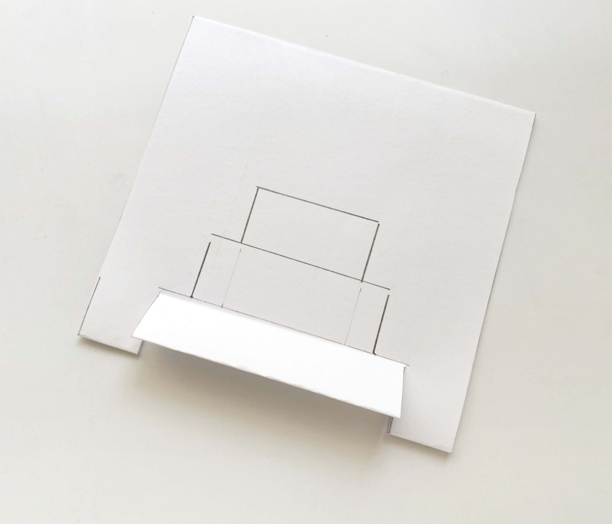 cake pop up card instructions