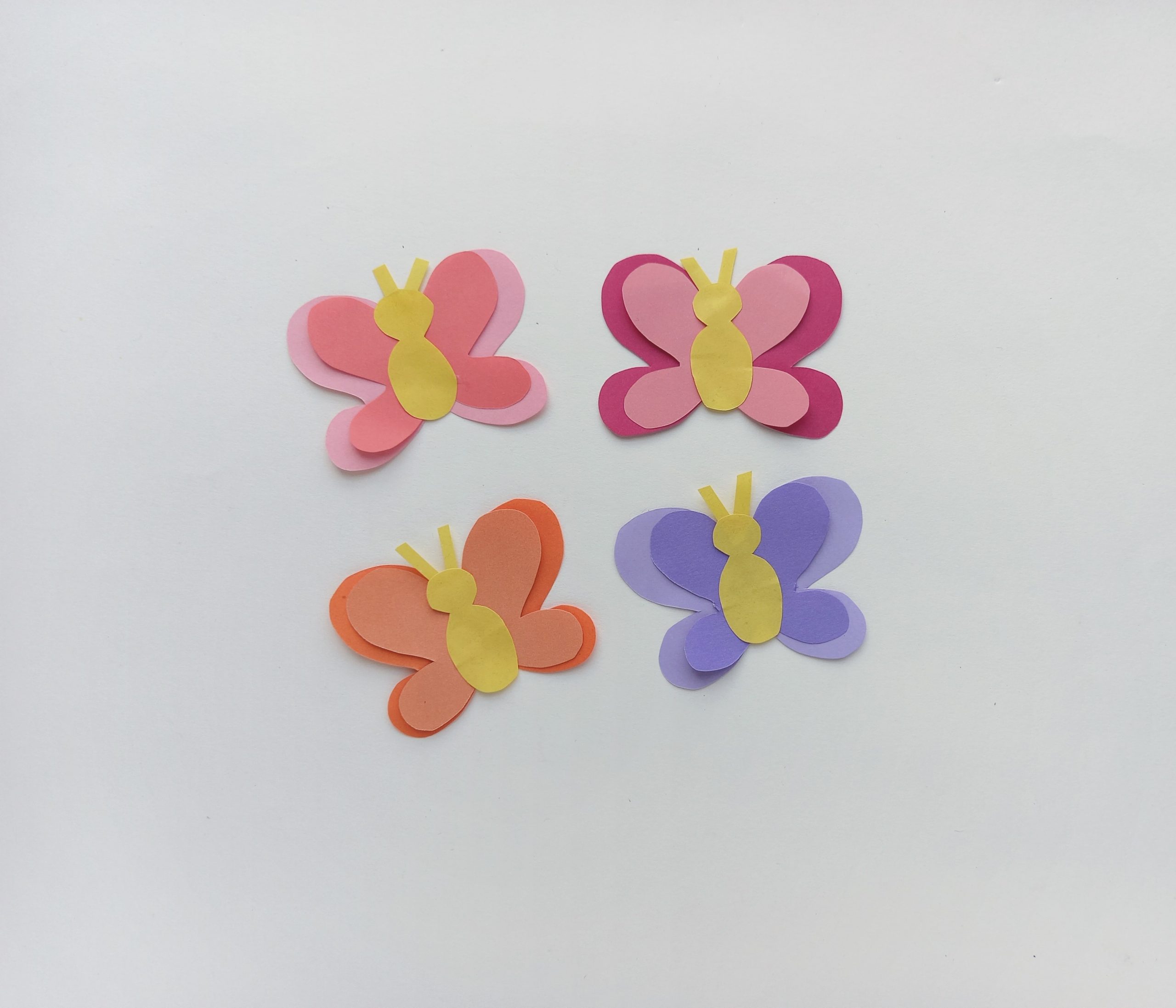 how to make butterfly flower garland