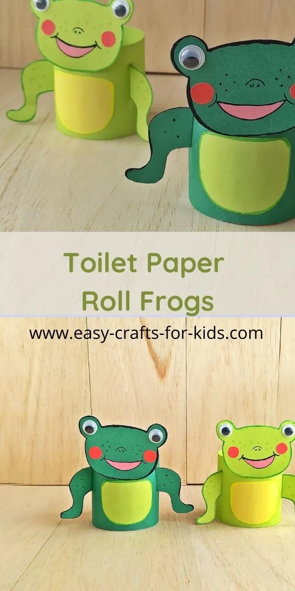 Toilet Paper Roll Frog
