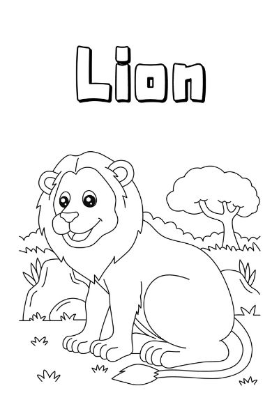 Zoo Animal Coloring Pages for Kids Zoo Animal Coloring Pages for Kids