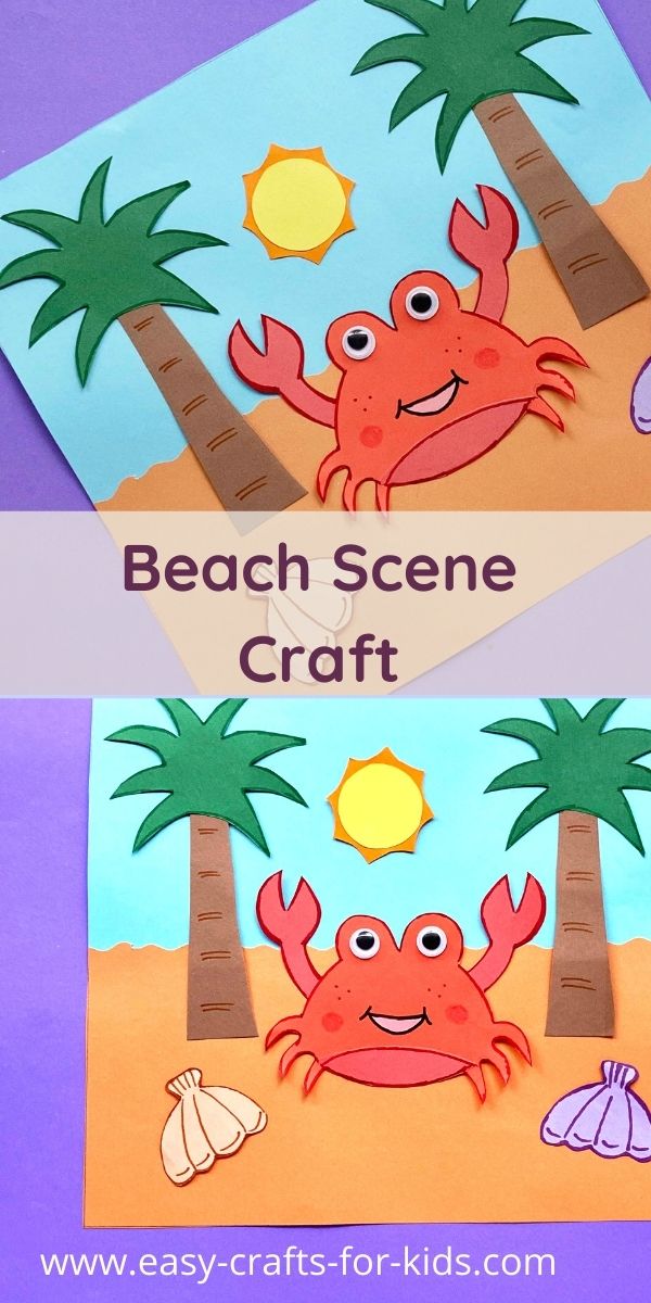 Beach Scene Craft for Kids