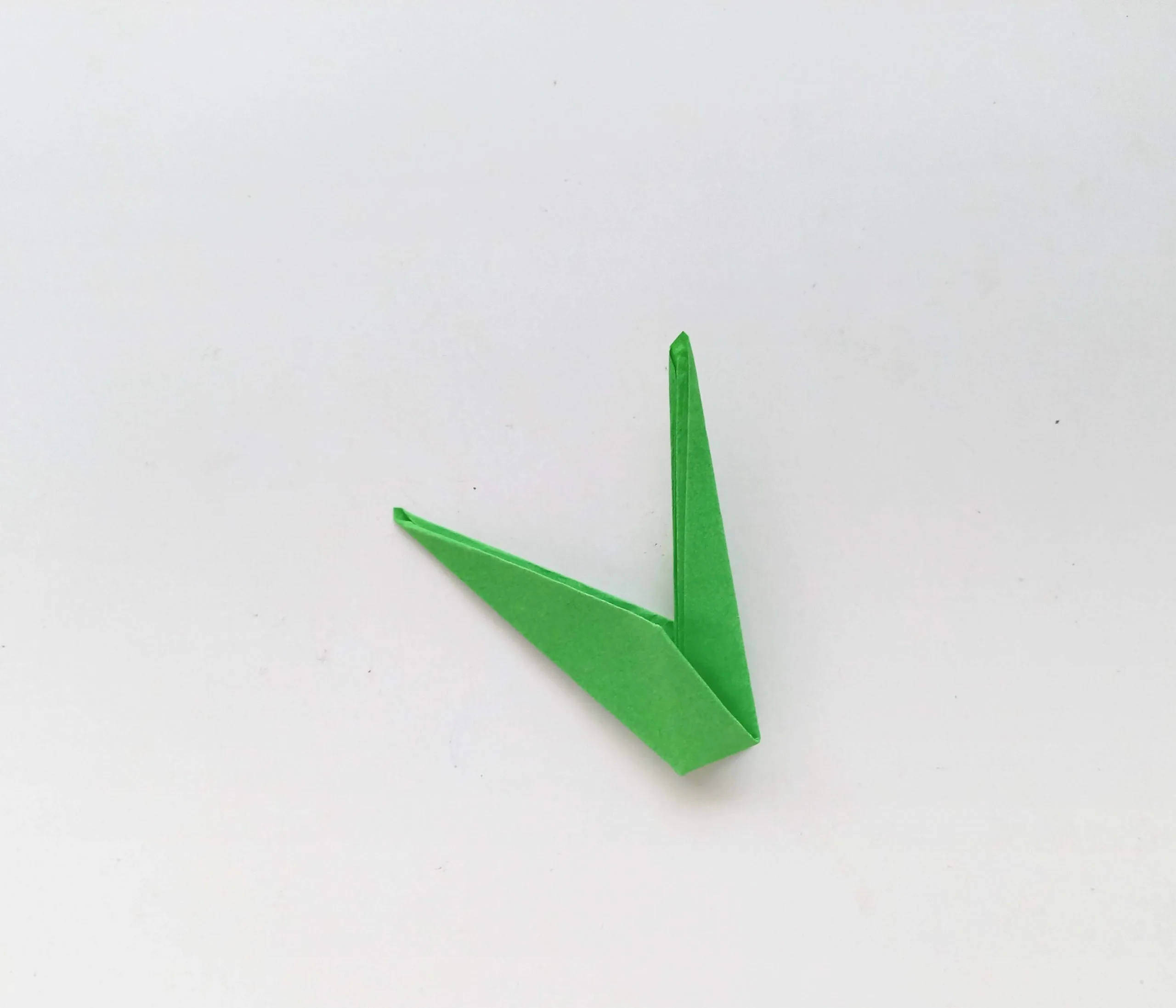 flower stem origami craft instructions