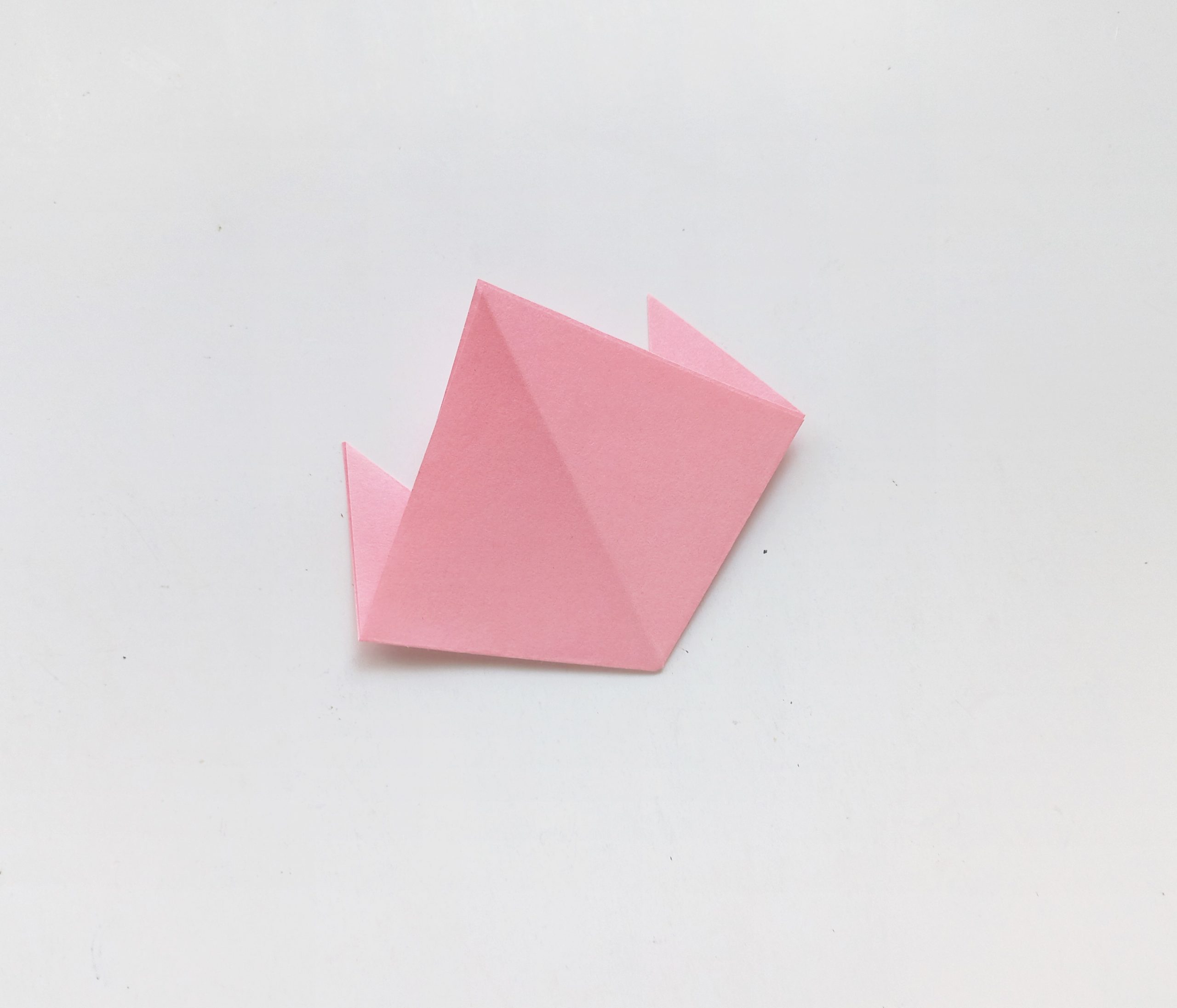 step by step flower origami procedure