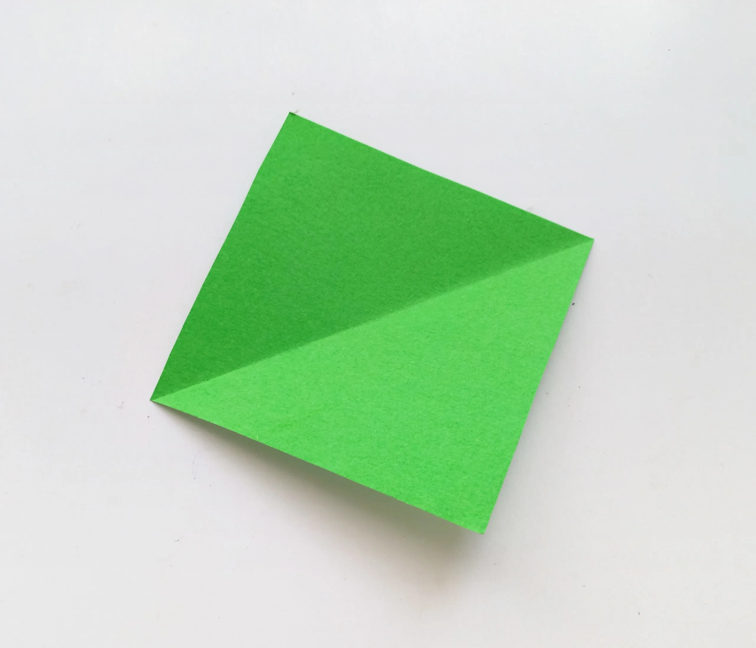 how to make flower stem origami