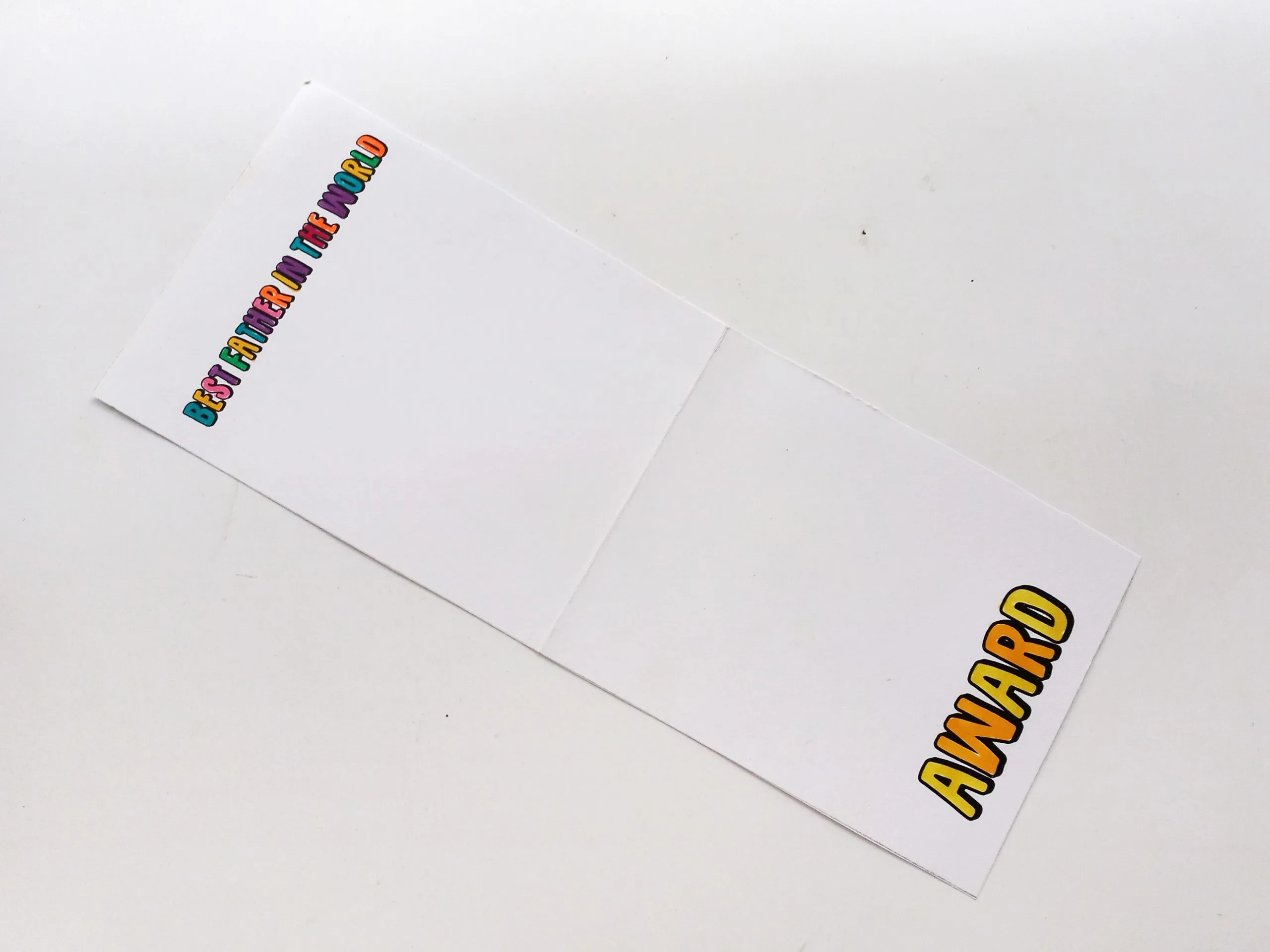 How to make a Pop Up Card for Dad