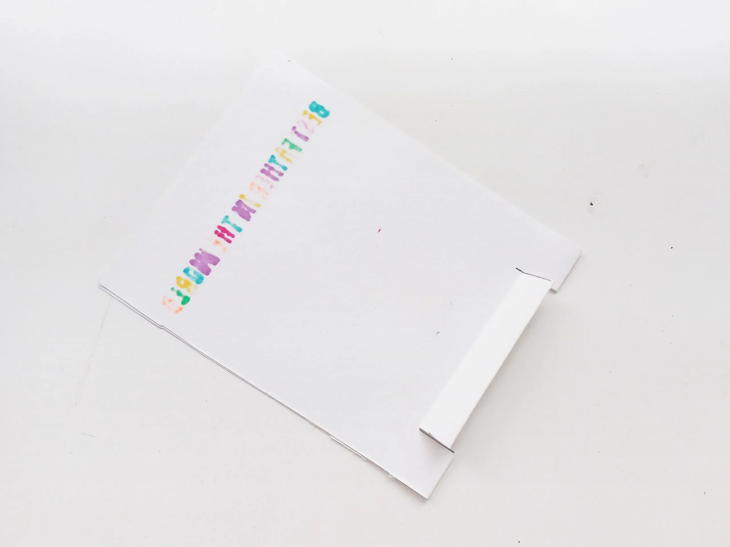 trophy pop up card process