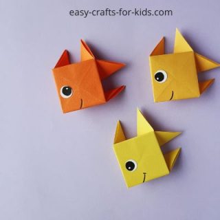 how to origami fish