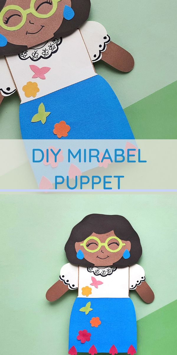 Encanto Mirabel Paper Bag Puppet