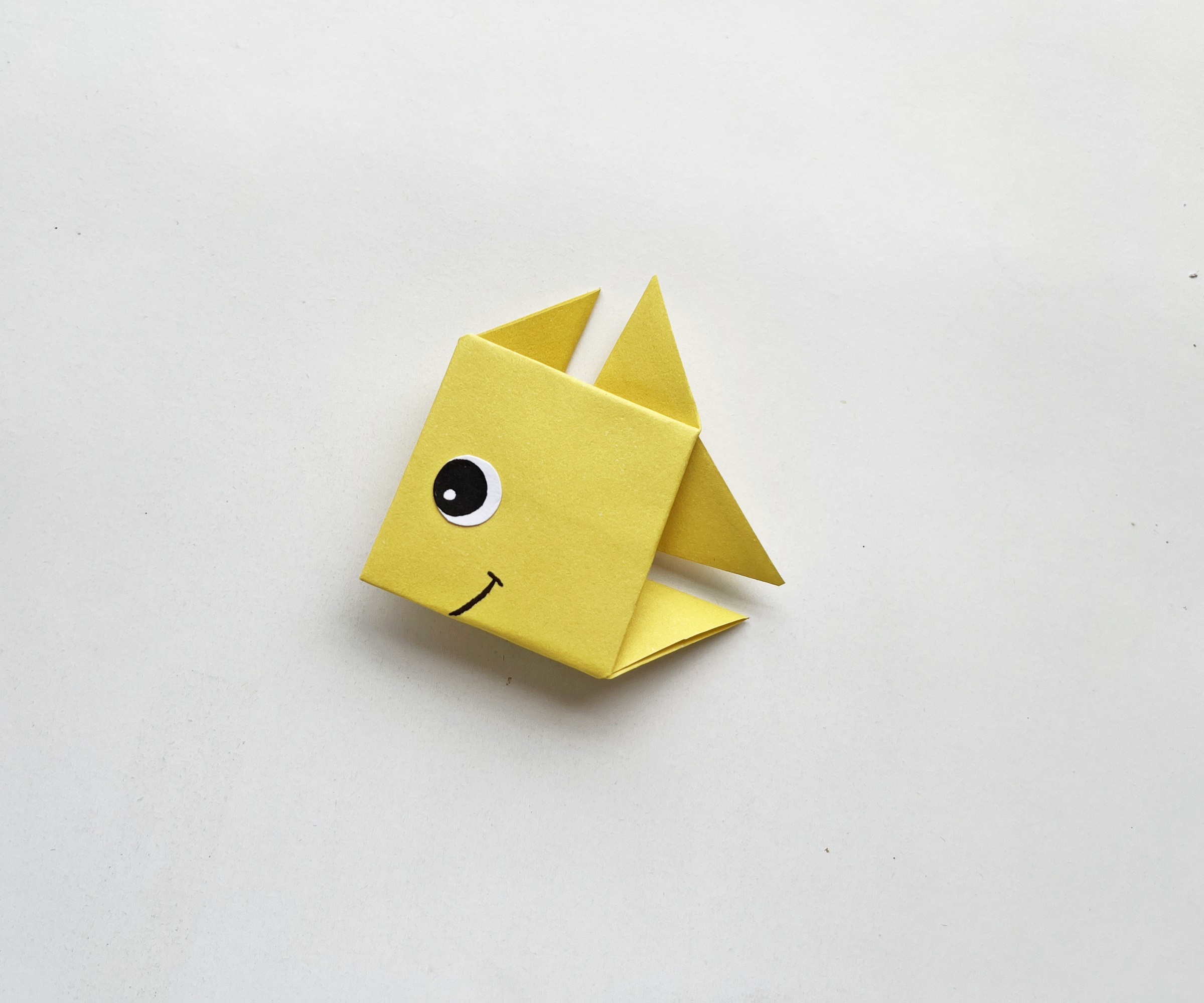 origami fish for kids