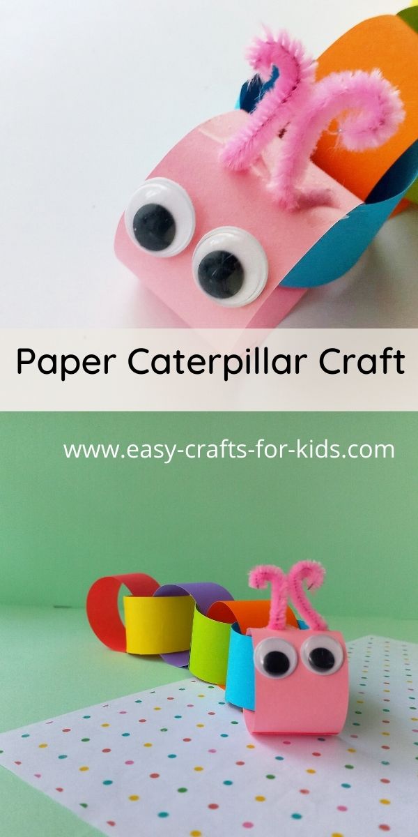Paper Caterpillar Craft for Kids