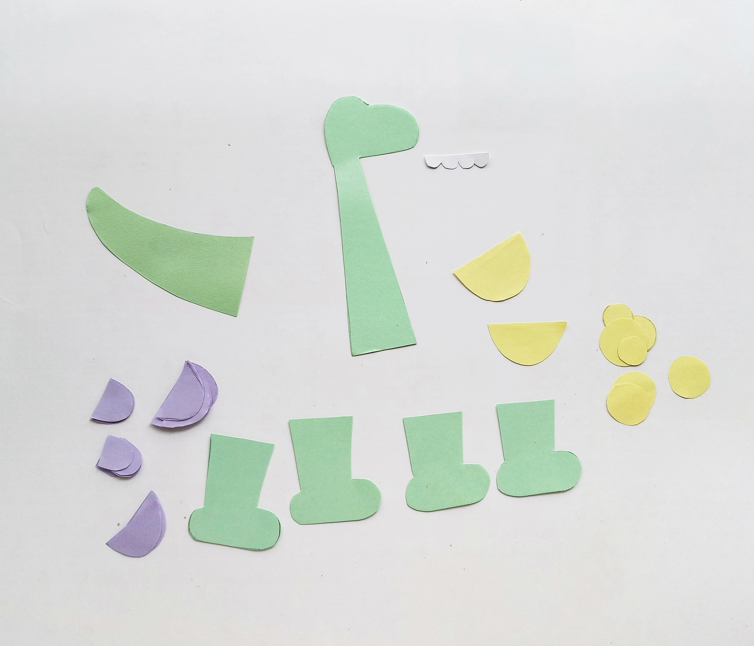 brachiosaurus craft supplies