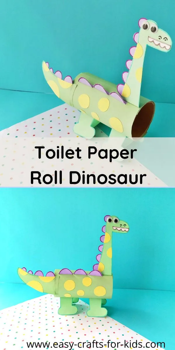 Toilet Paper Roll Brachiosaurus Craft