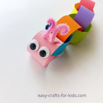 caterpillar craft for preschool